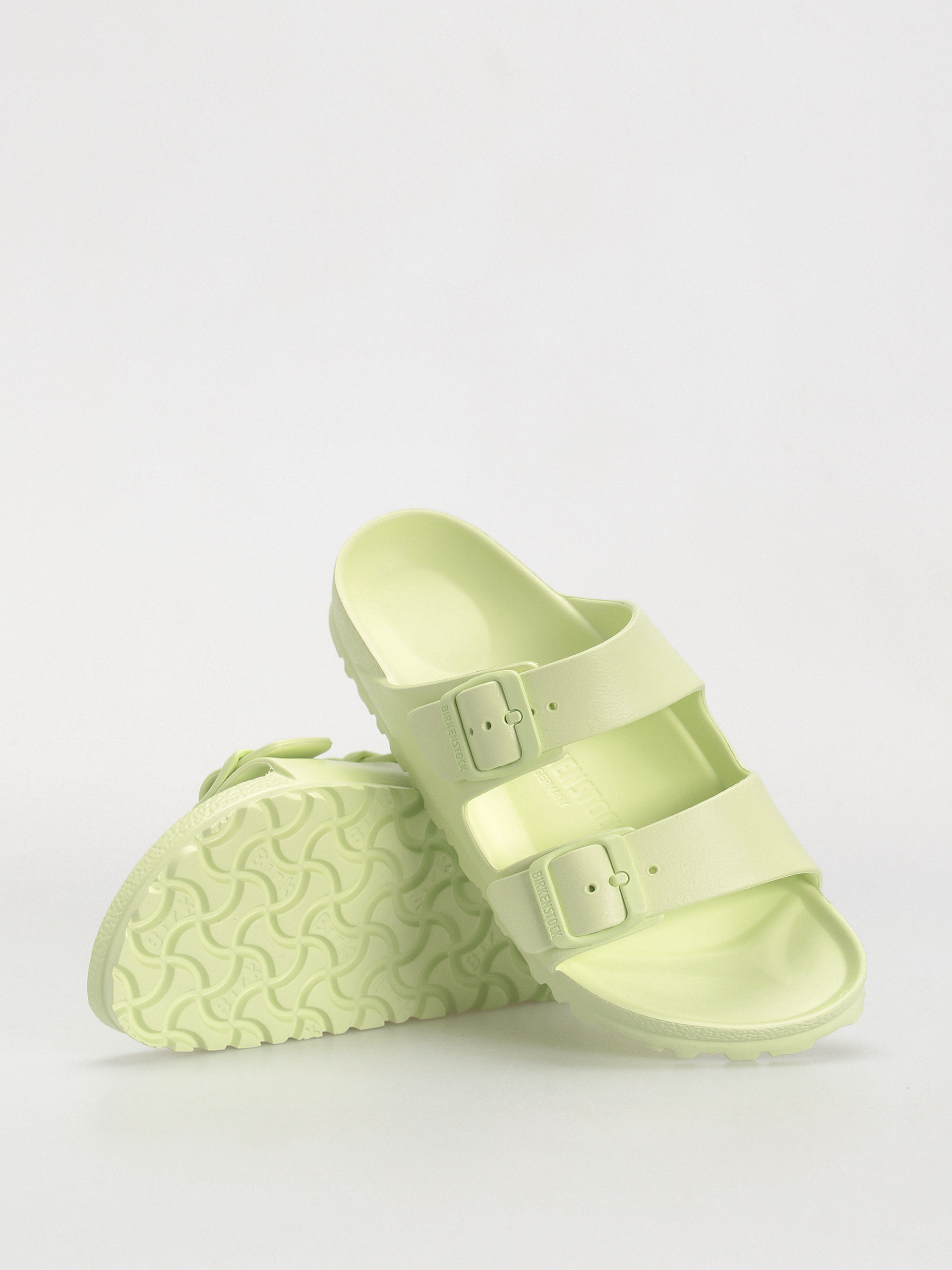 Klapki Birkenstock Arizona Essentials EVA Narrow Wmn (faded lime)
