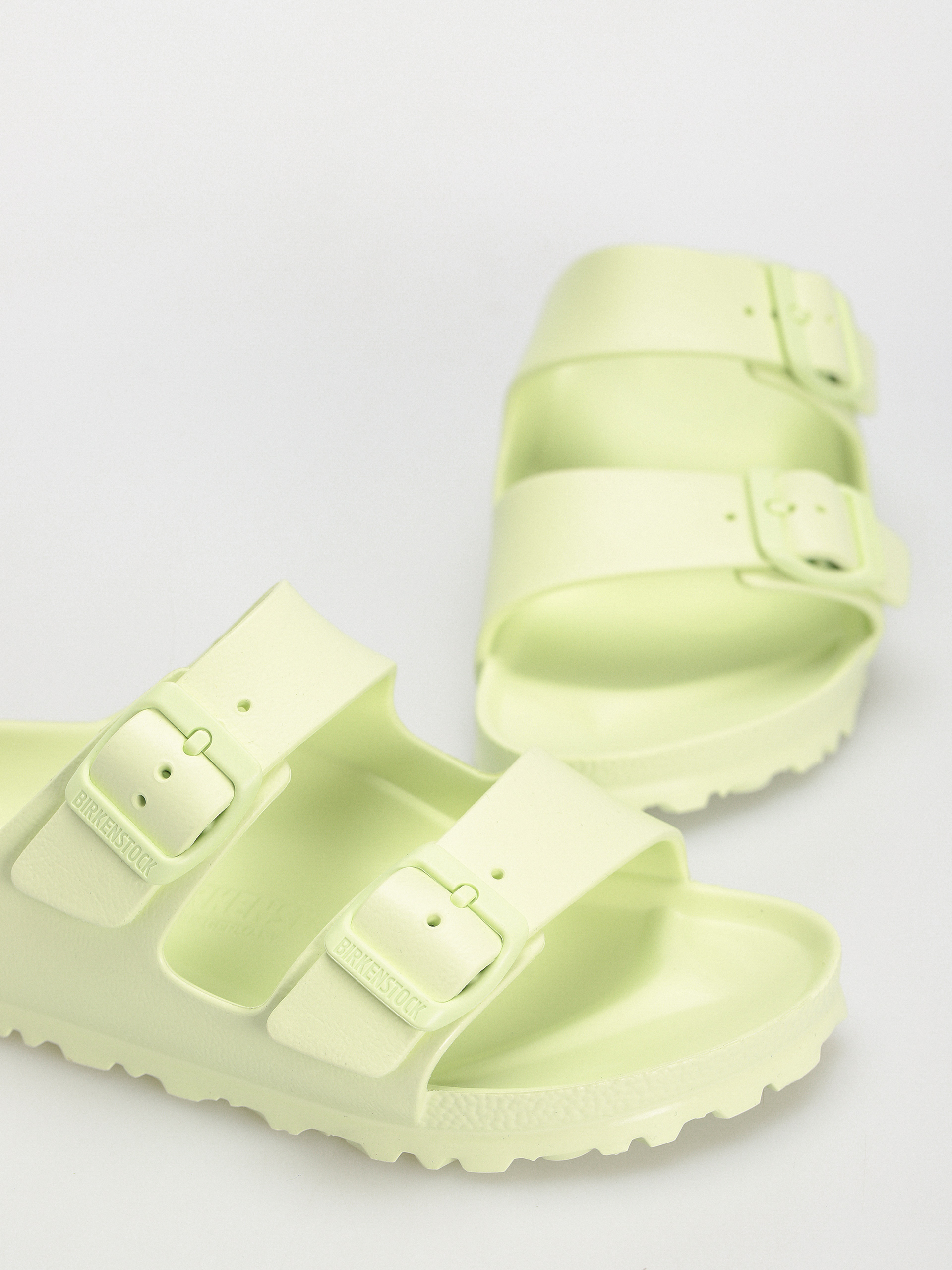Klapki Birkenstock Arizona Essentials EVA Narrow Wmn (faded lime)