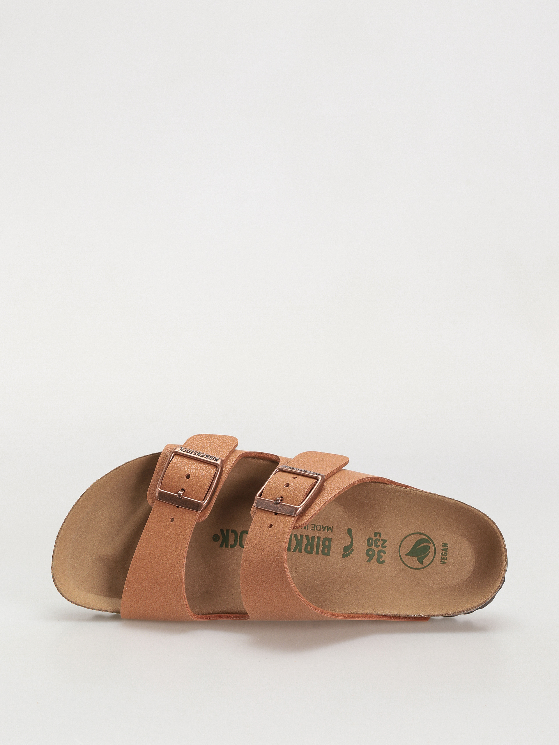 Klapki Birkenstock Arizona Birko Flor Nubuck Narrow Wmn (pecan)