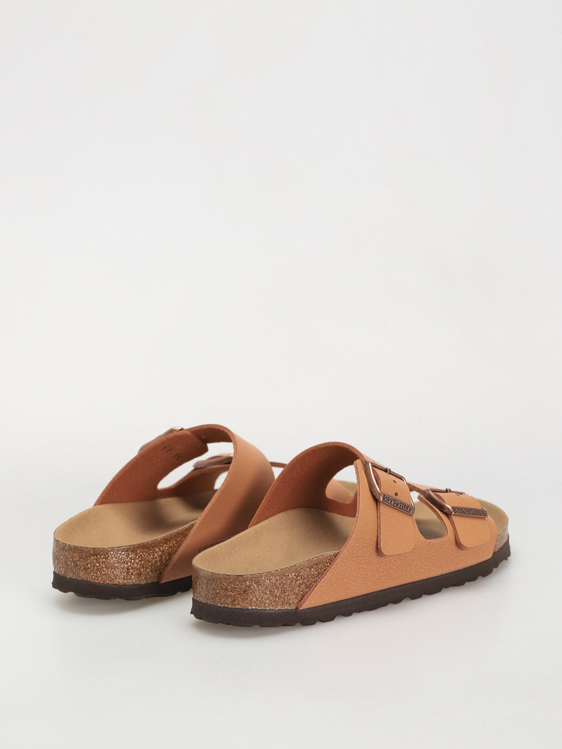 Klapki Birkenstock Arizona Birko Flor Nubuck Narrow Wmn (pecan)