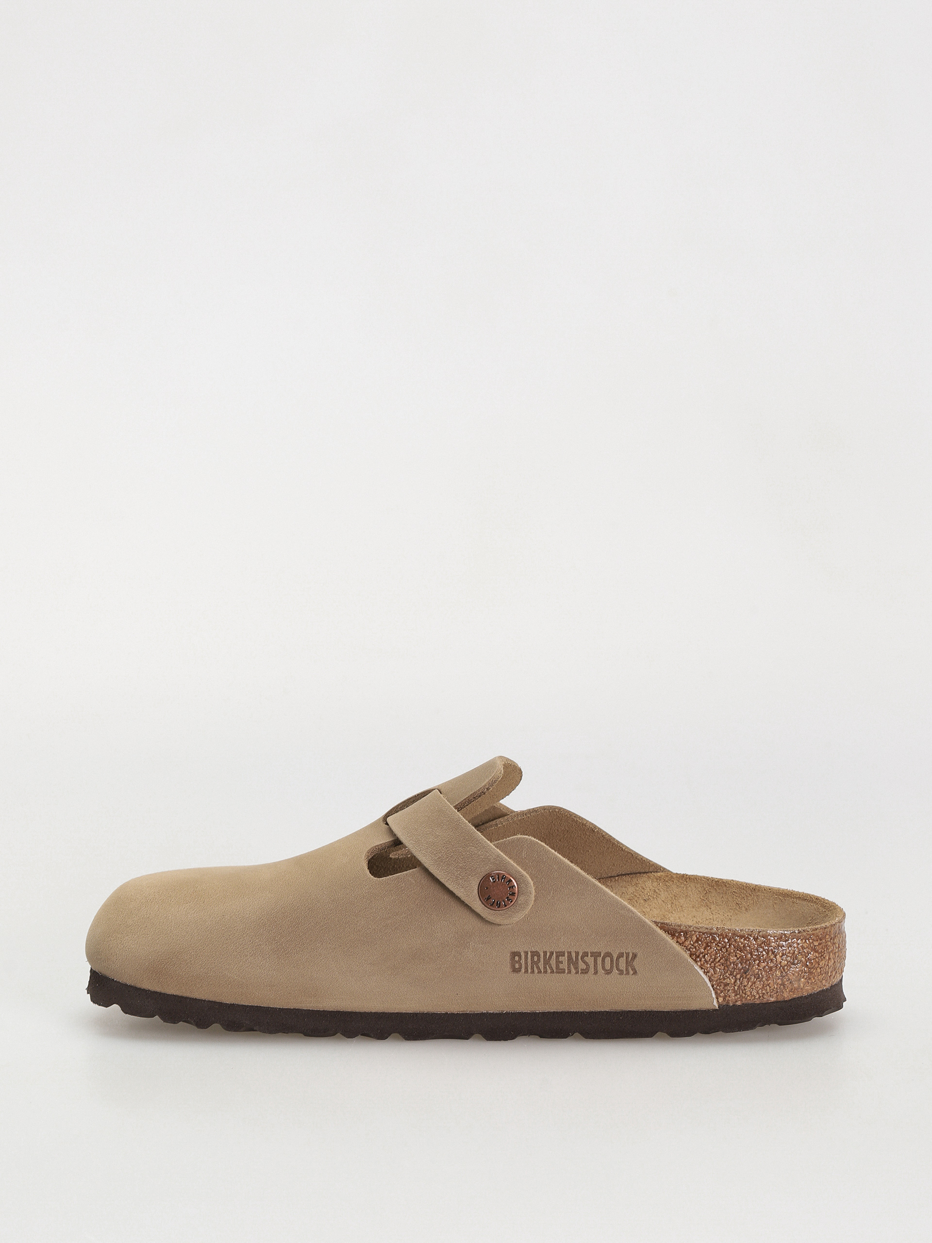 Klapki Birkenstock Boston Oiled Leather Narrow Wmn (tobacco brown)