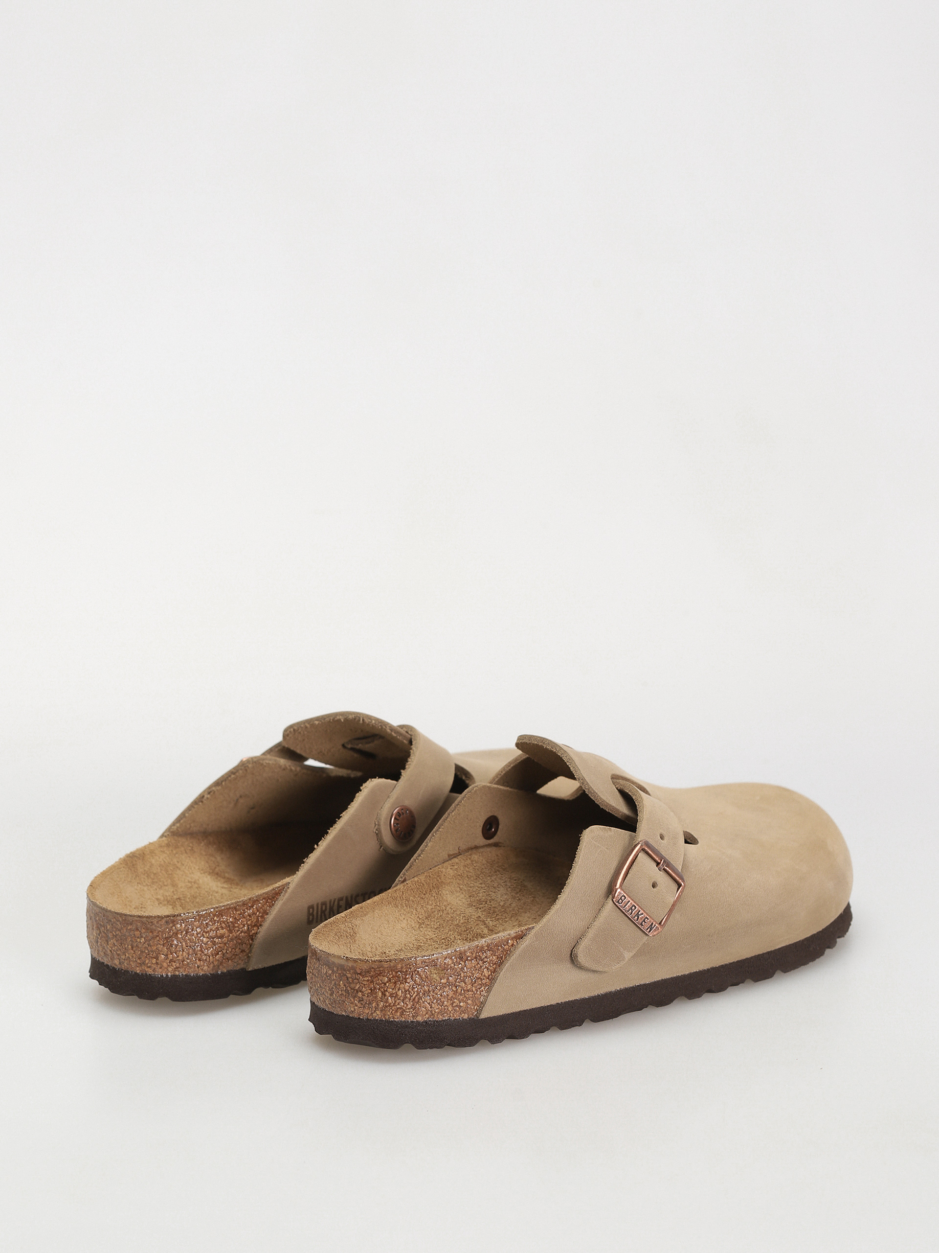 Klapki Birkenstock Boston Oiled Leather Narrow Wmn (tobacco brown)