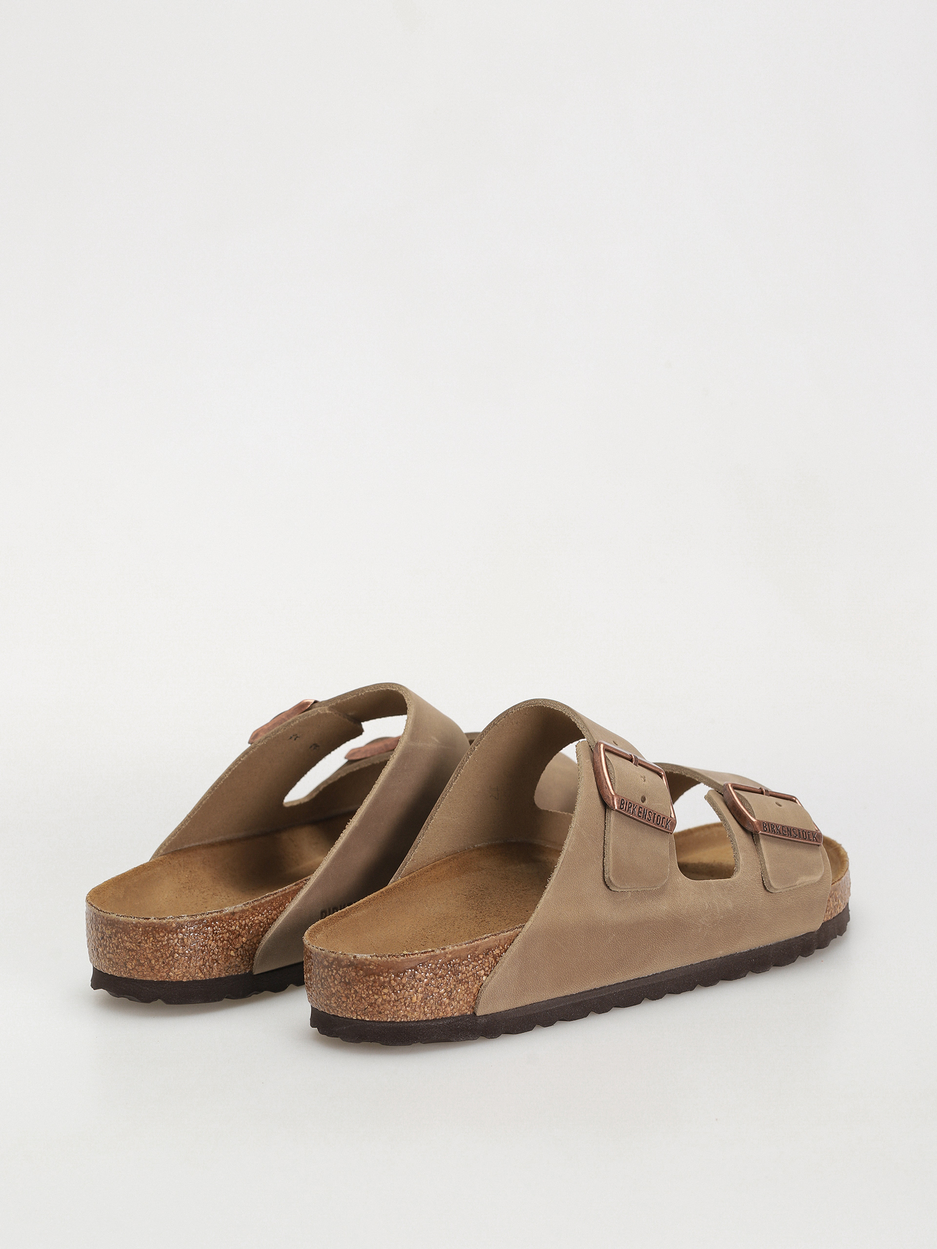 Klapki Birkenstock Arizona Oiled Leather Regular (tobacco brown)