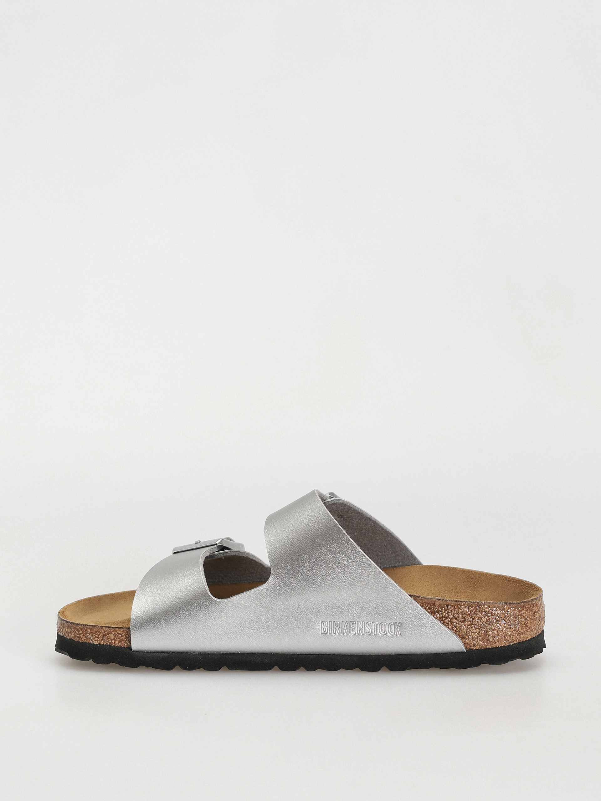 Klapki Birkenstock Arizona Birko Flor Narrow Wmn (silver)