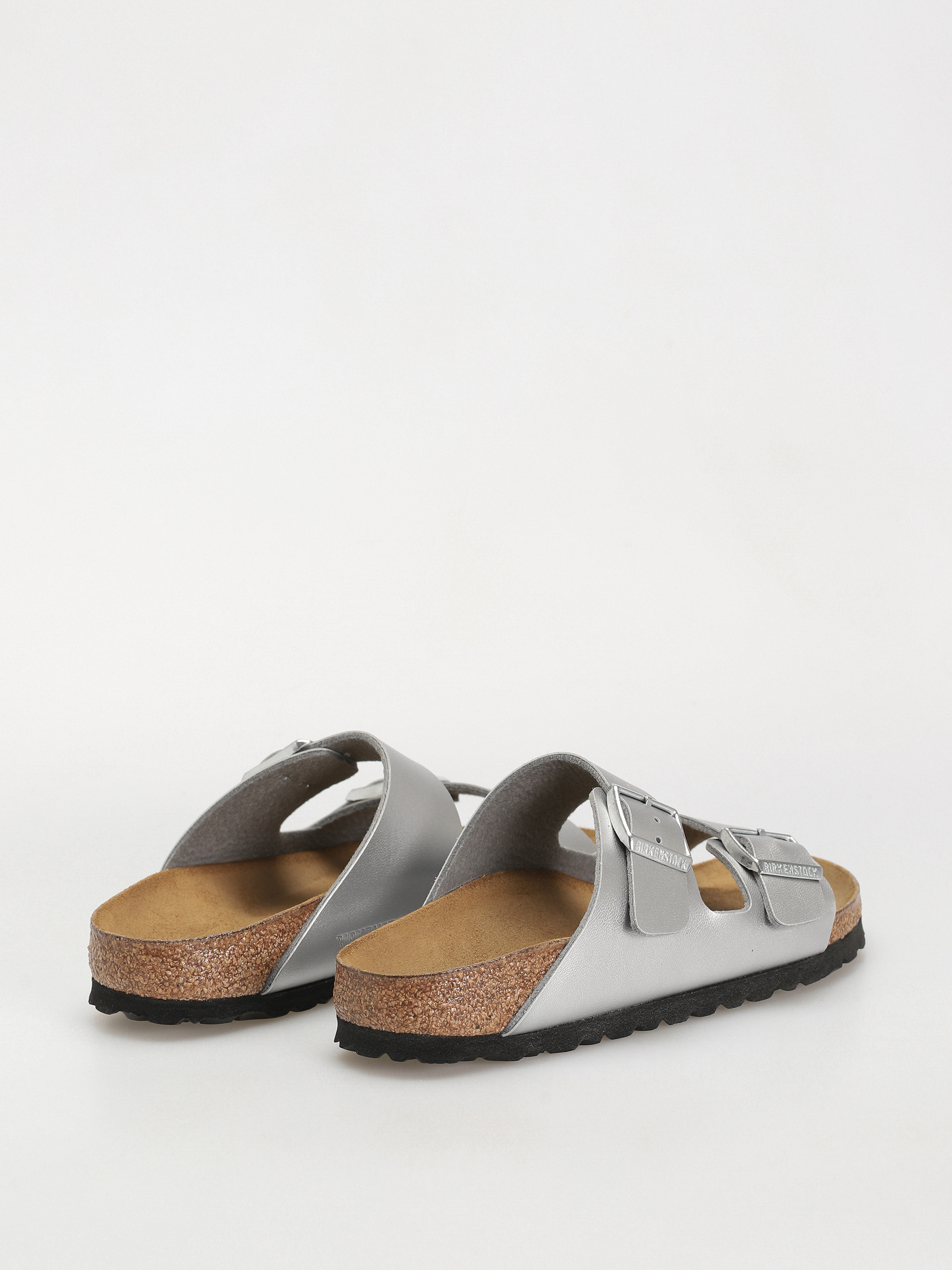 Klapki Birkenstock Arizona Birko Flor Narrow Wmn (silver)