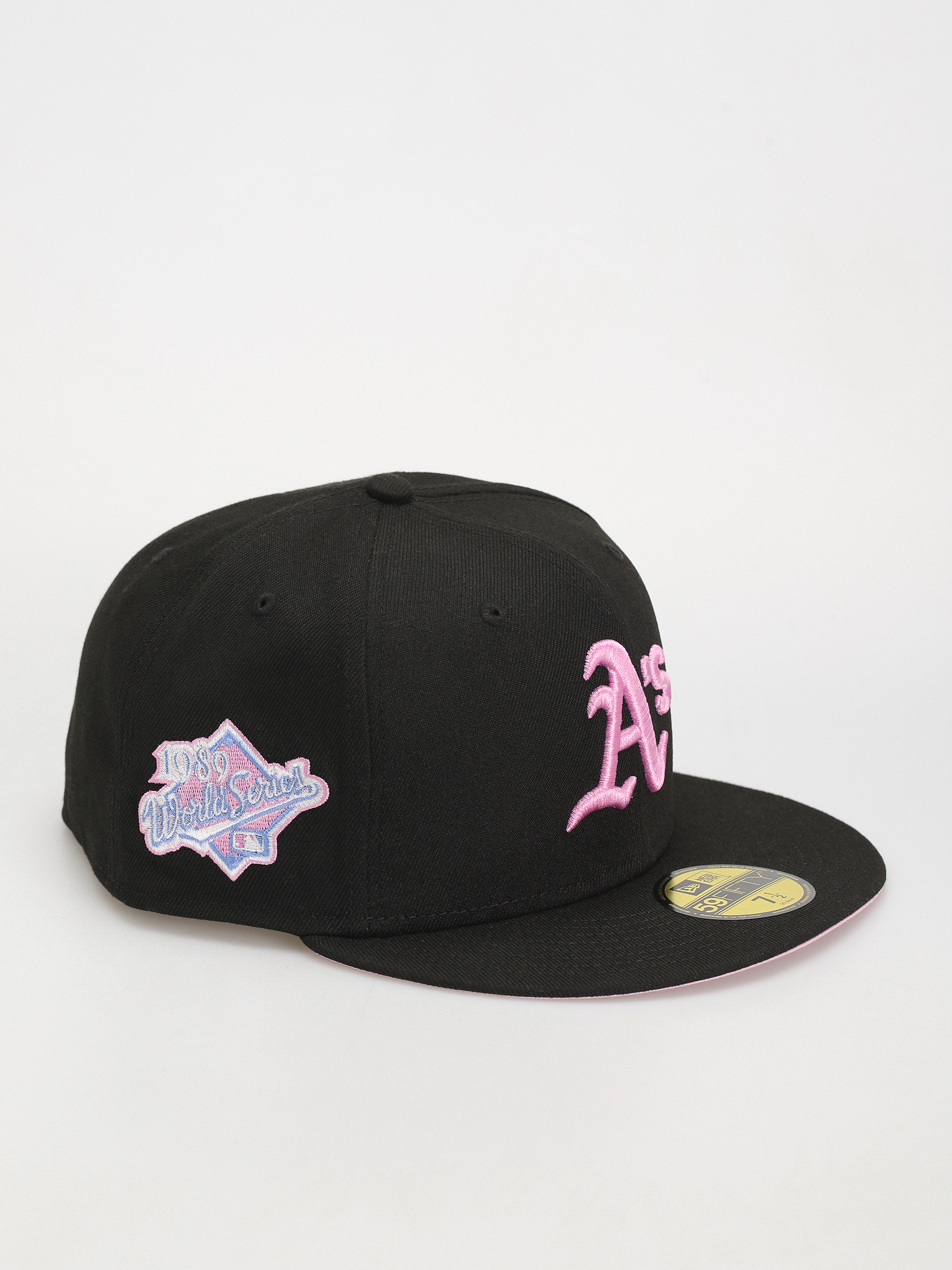 Czapka z daszkiem New Era Style Activist 59Fifty Okland Atheltics (black/pink)