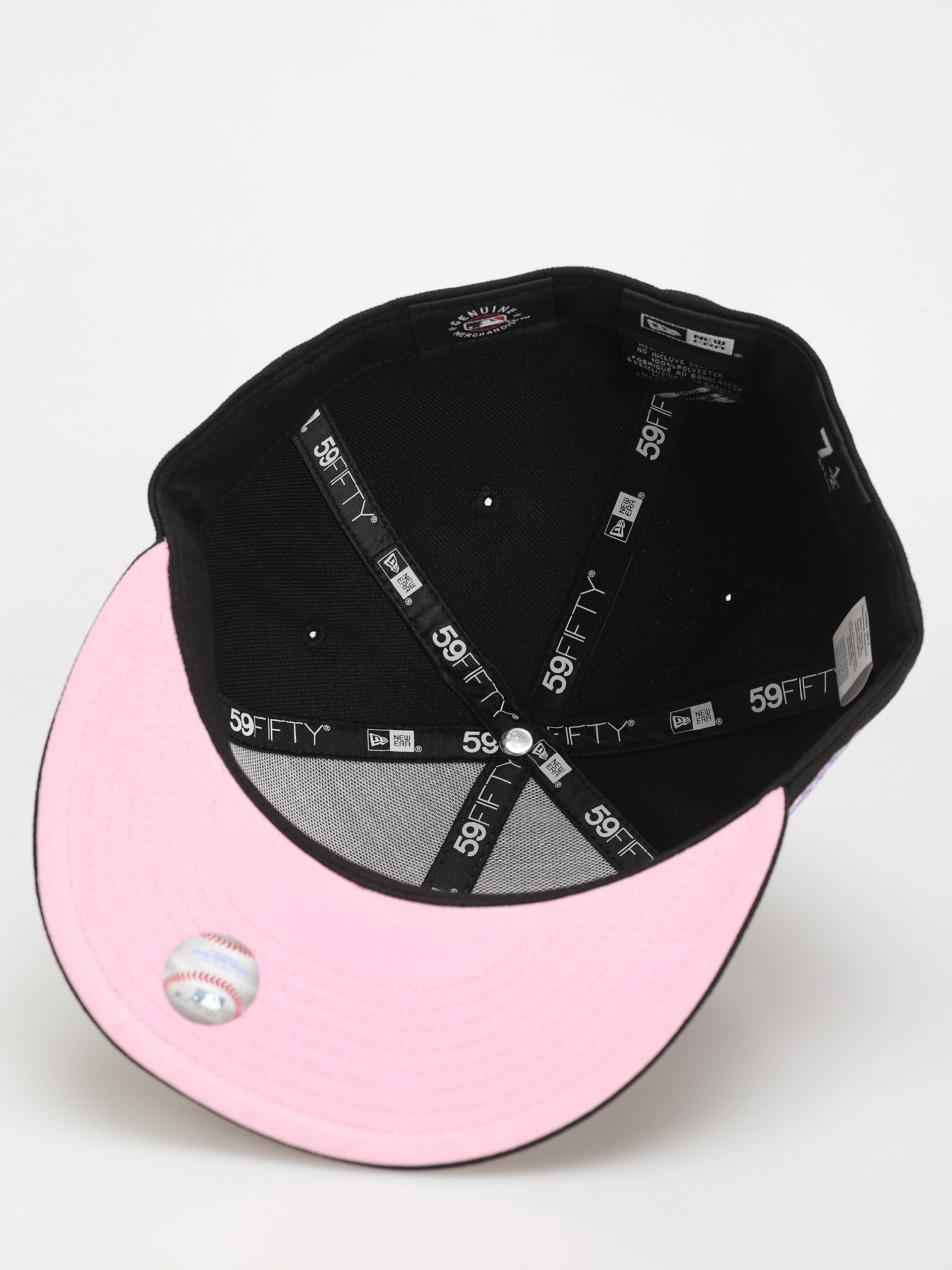 Czapka z daszkiem New Era Style Activist 59Fifty Okland Atheltics (black/pink)