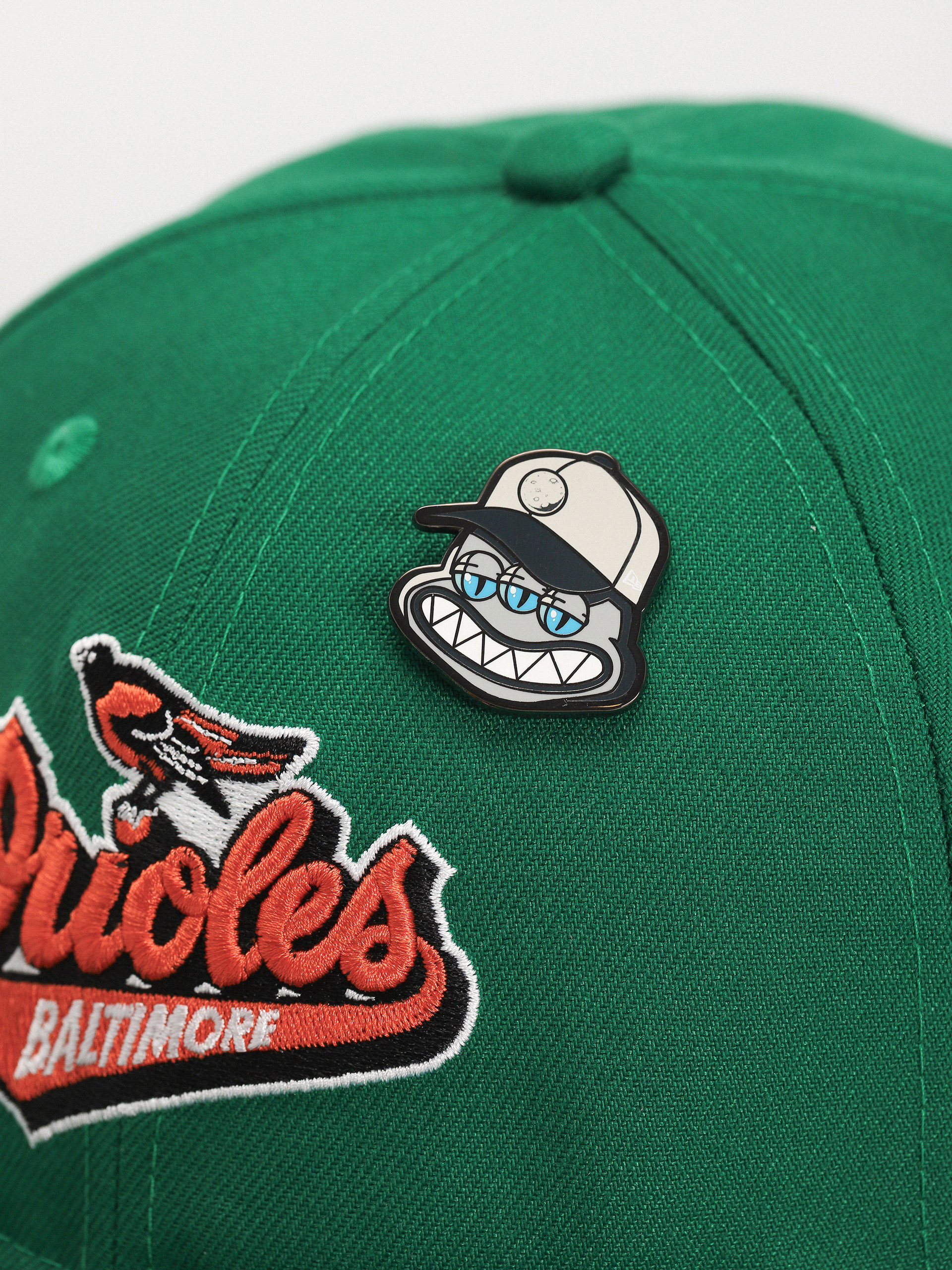 Czapka z daszkiem New Era MLB Coop Pin 59Fifty RC Baltimore Orioles (green)