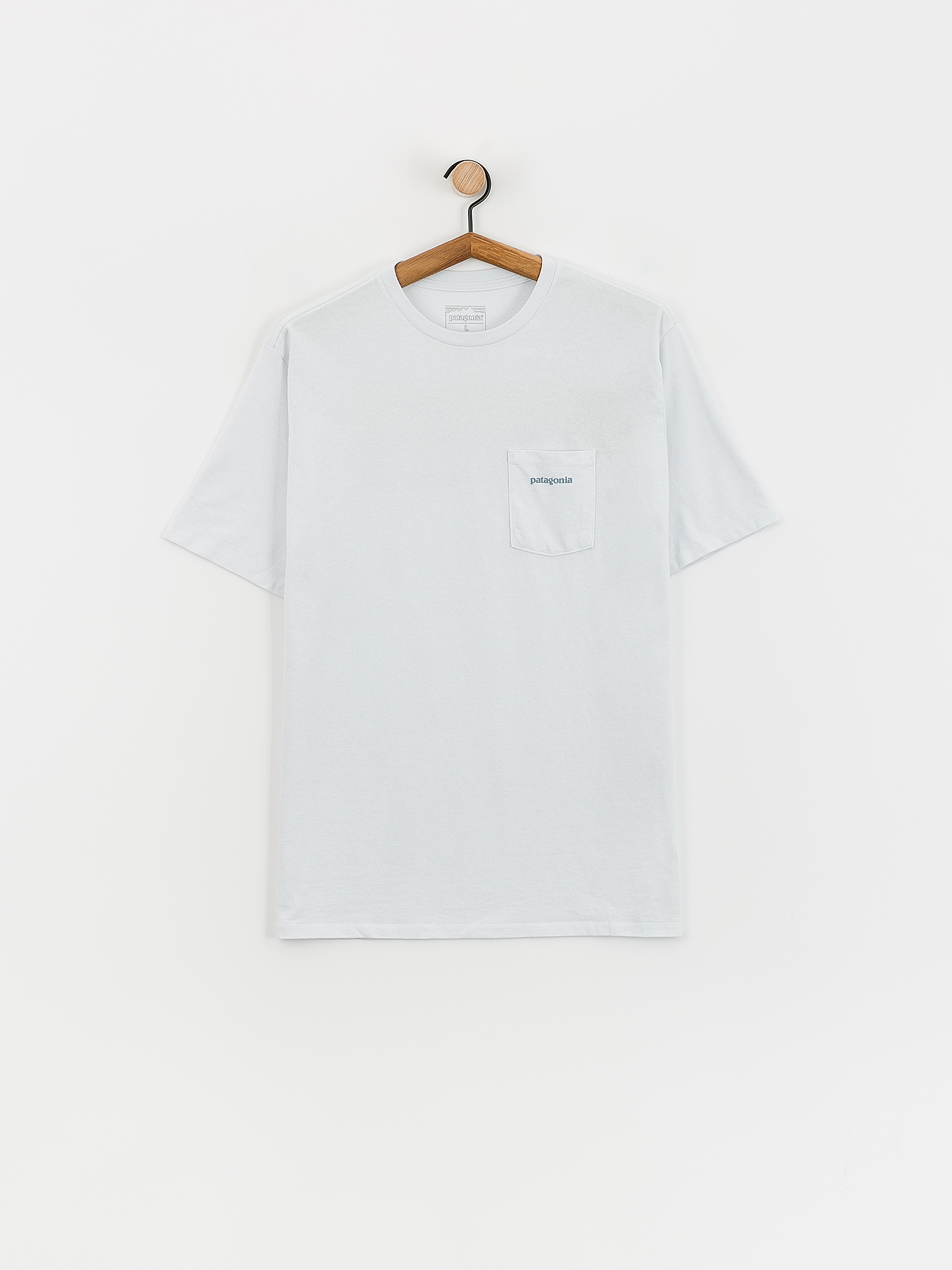 T-shirt Patagonia Boardshort Logo Pocket Responsibili (white)