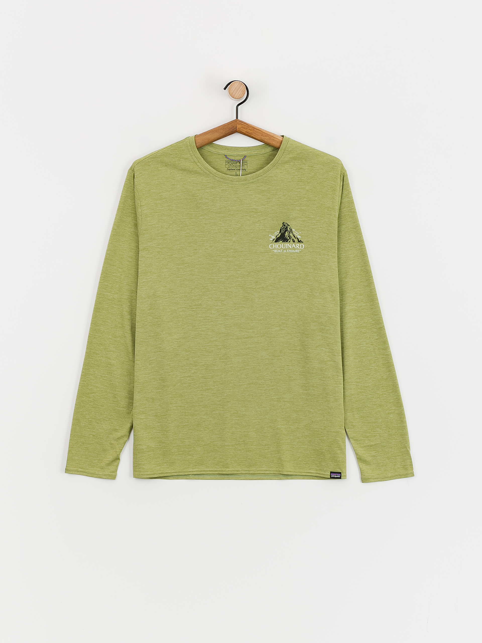 Longsleeve Patagonia Cap Cool Daily Graphic (chouinard crest buckhorn green x-dye)