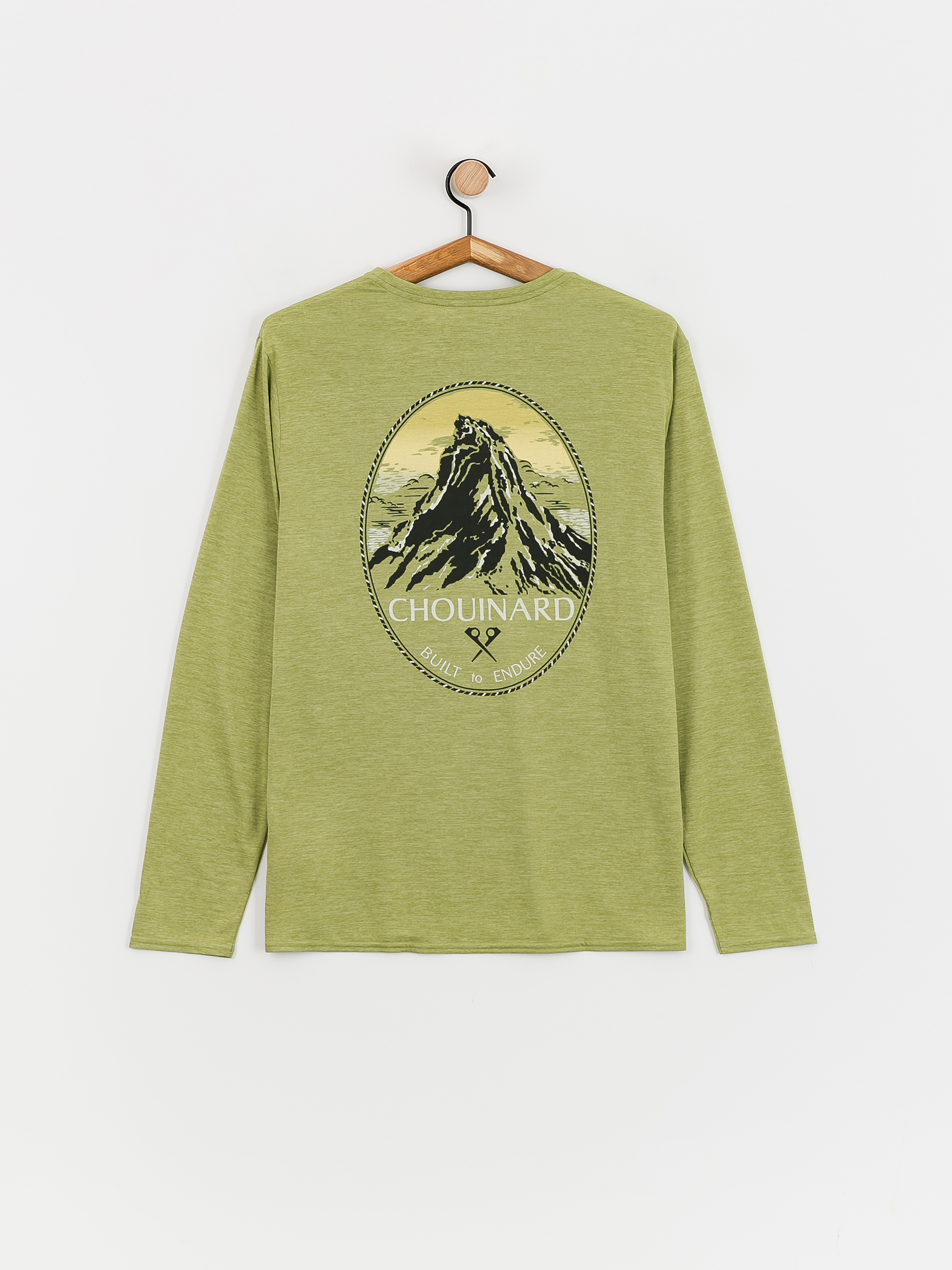 Longsleeve Patagonia Cap Cool Daily Graphic (chouinard crest buckhorn green x-dye)