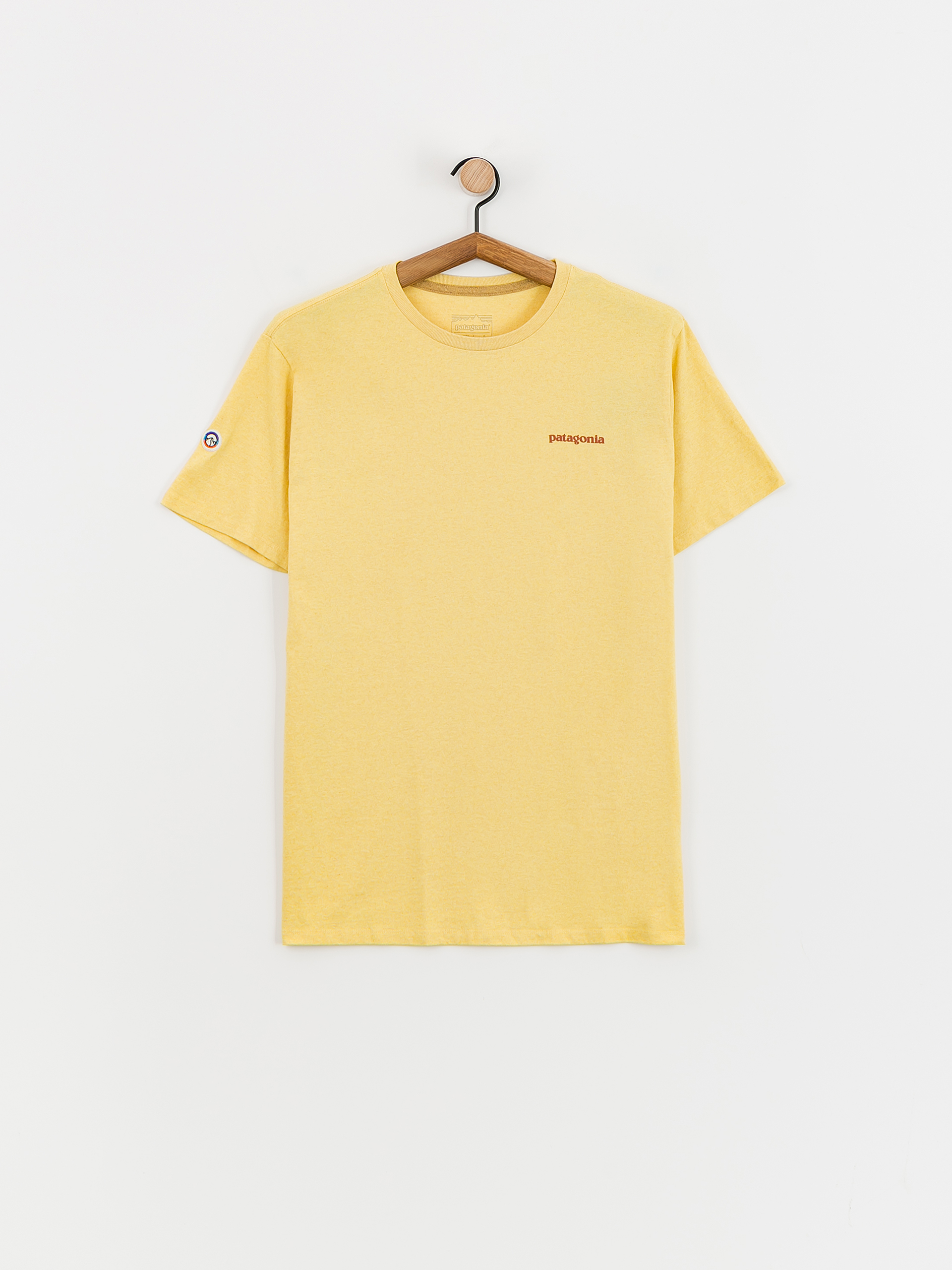 T-shirt Patagonia Fitz Roy Icon Responsibili (milled yellow)