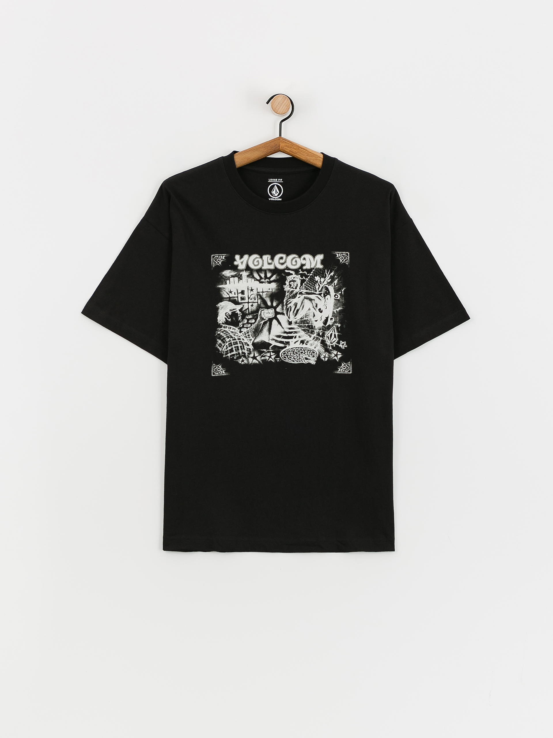 T-shirt Volcom Street Keutchi (black)