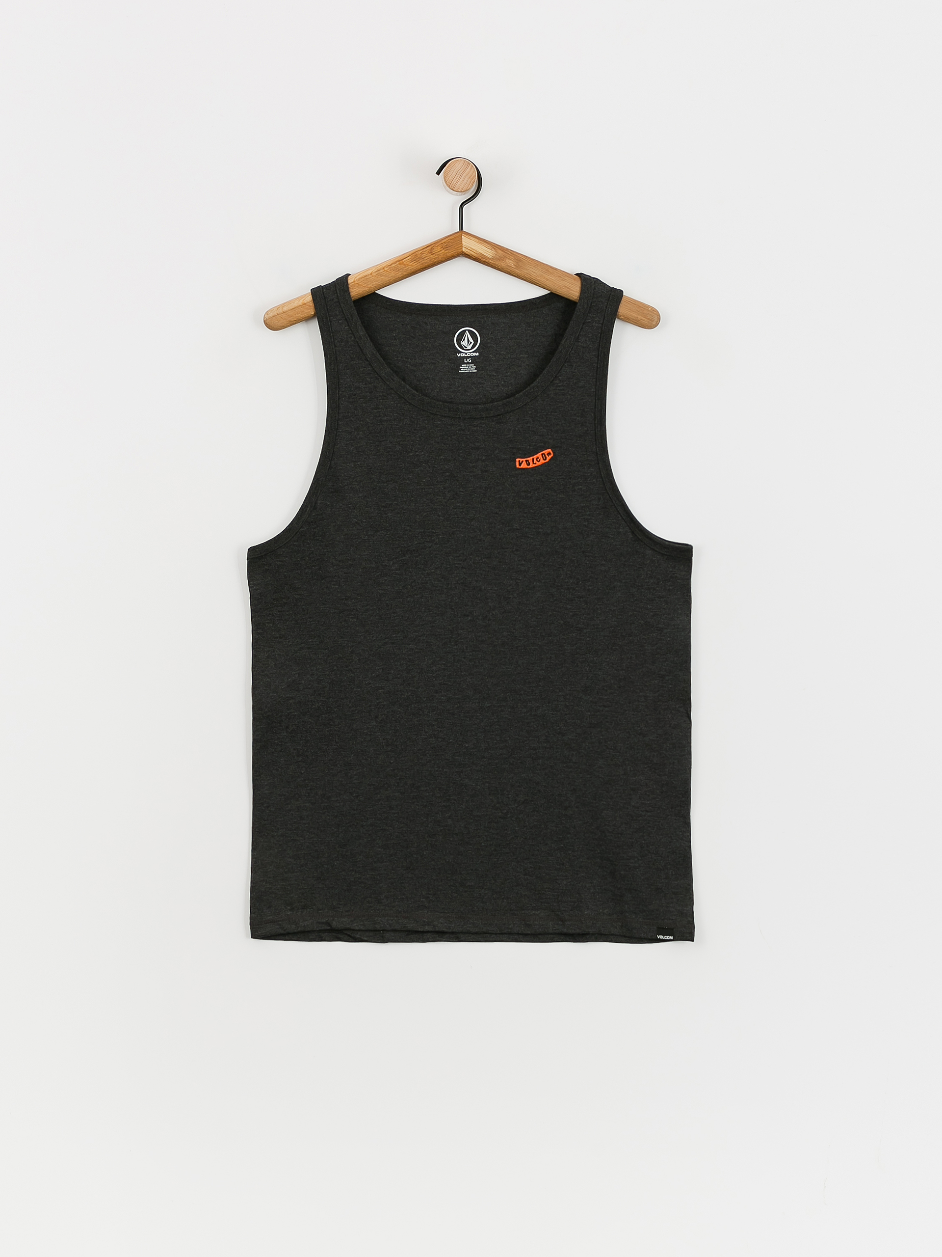 Tank Volcom Pistol Stone Hth (heather black)