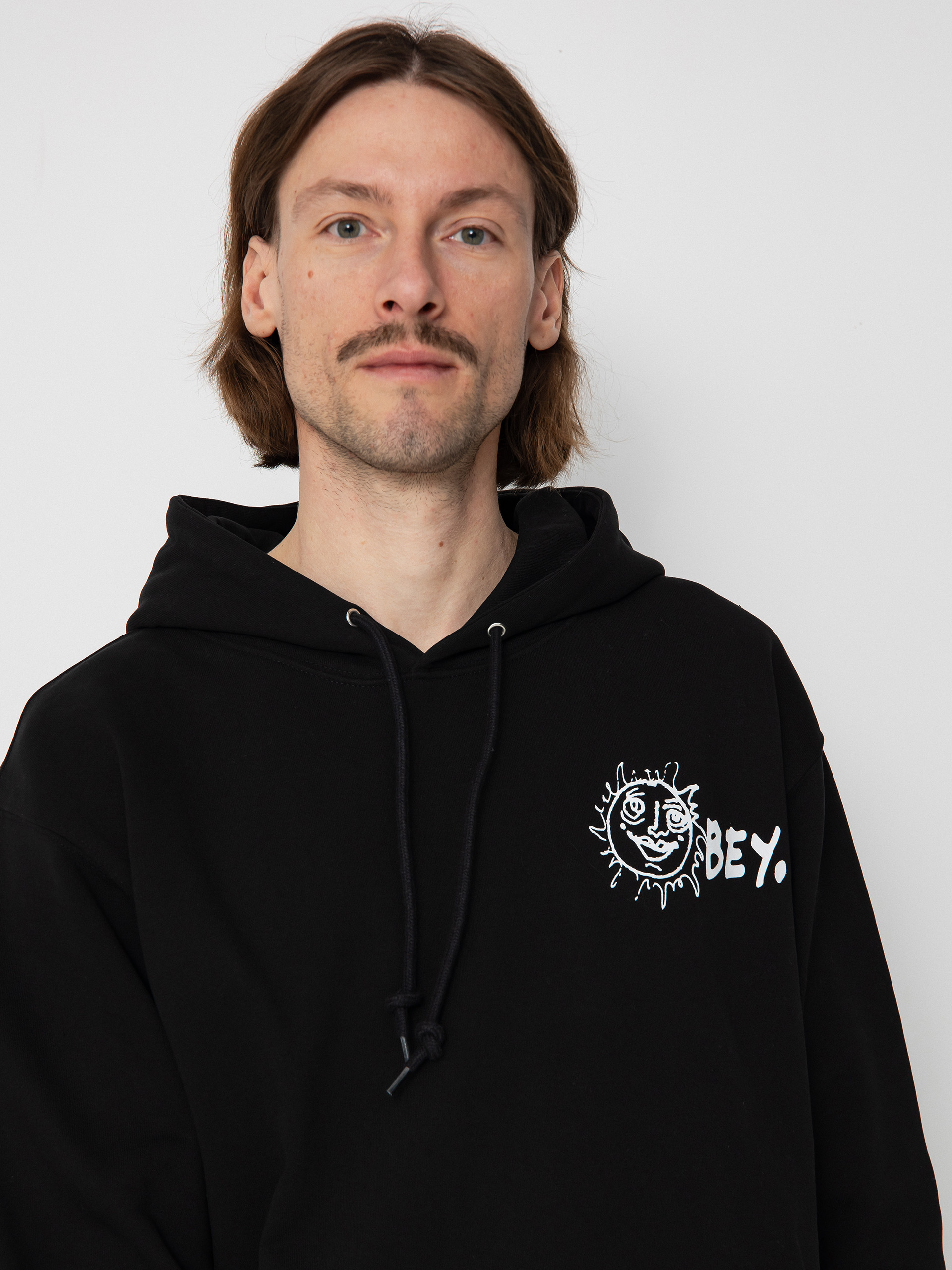 Bluza z kapturem OBEY Obey Disorder HD (black)