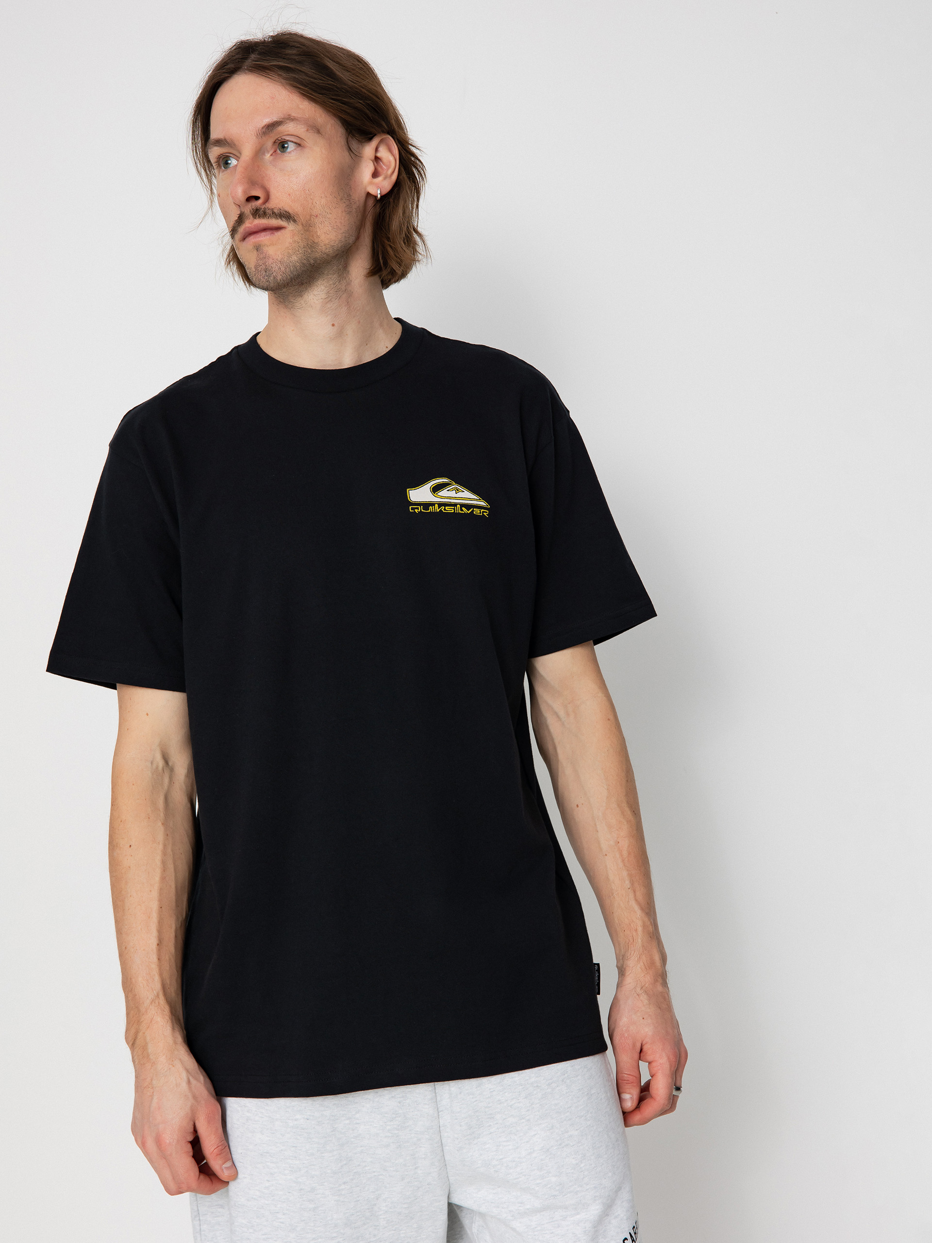 T-shirt Quiksilver Step Up Mor (black)