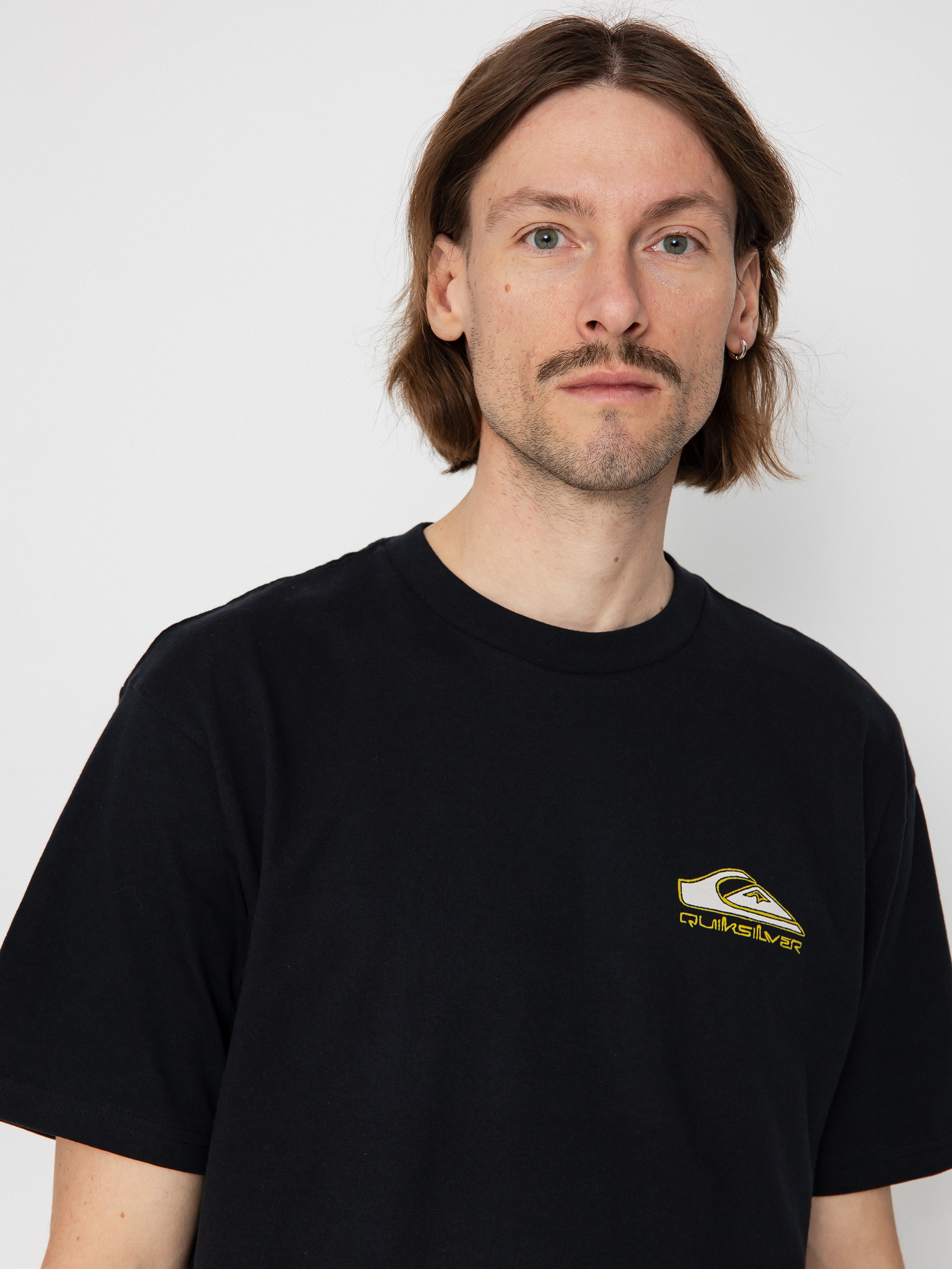 T-shirt Quiksilver Step Up Mor (black)