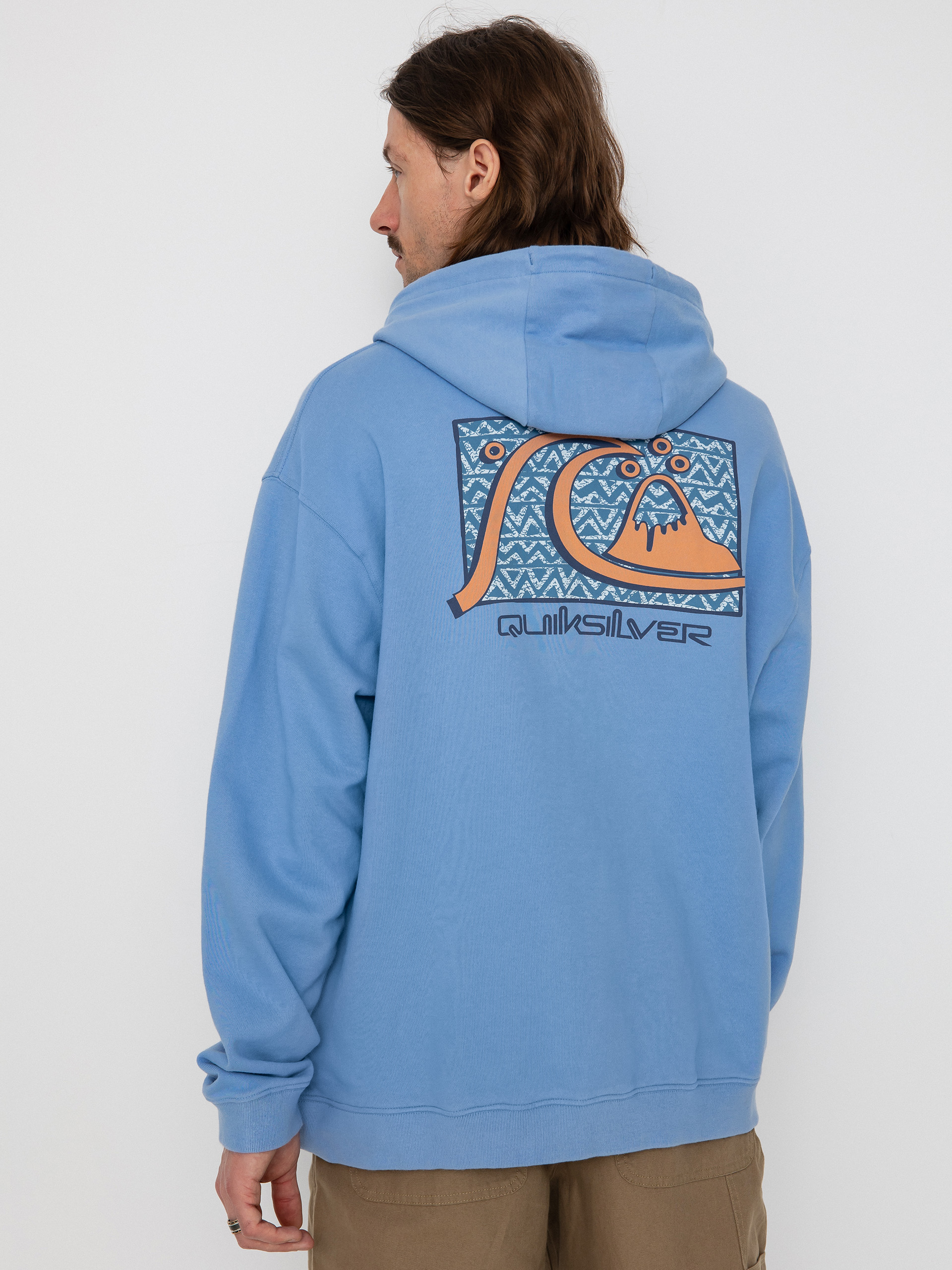 Bluza z kapturem Quiksilver Apog Heritage HD (hydrangea)