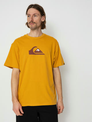 T-shirt Quiksilver Comp Logo (mustard)