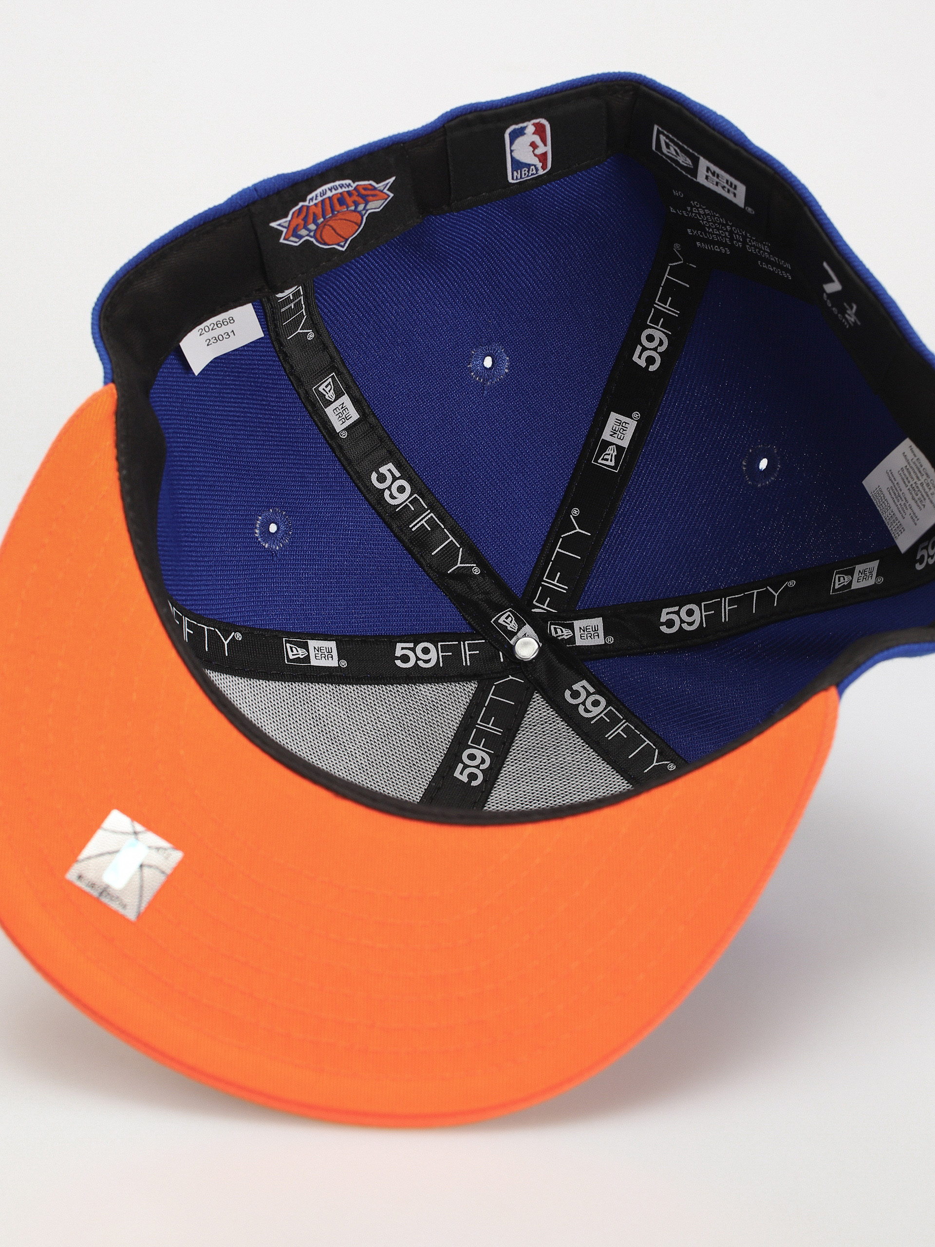 Czapka z daszkiem New Era NBA Essential 59Fifty New York Knicks (navy/orange)