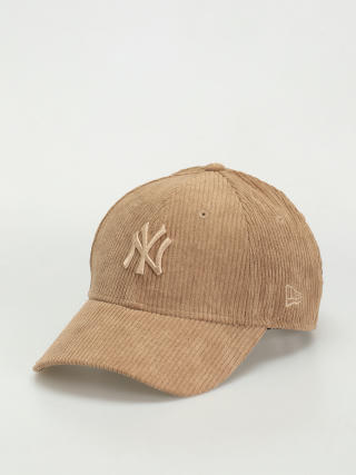 Czapka z daszkiem New Era Summer Cord 9Forty New York Yankees Wmn (brown)