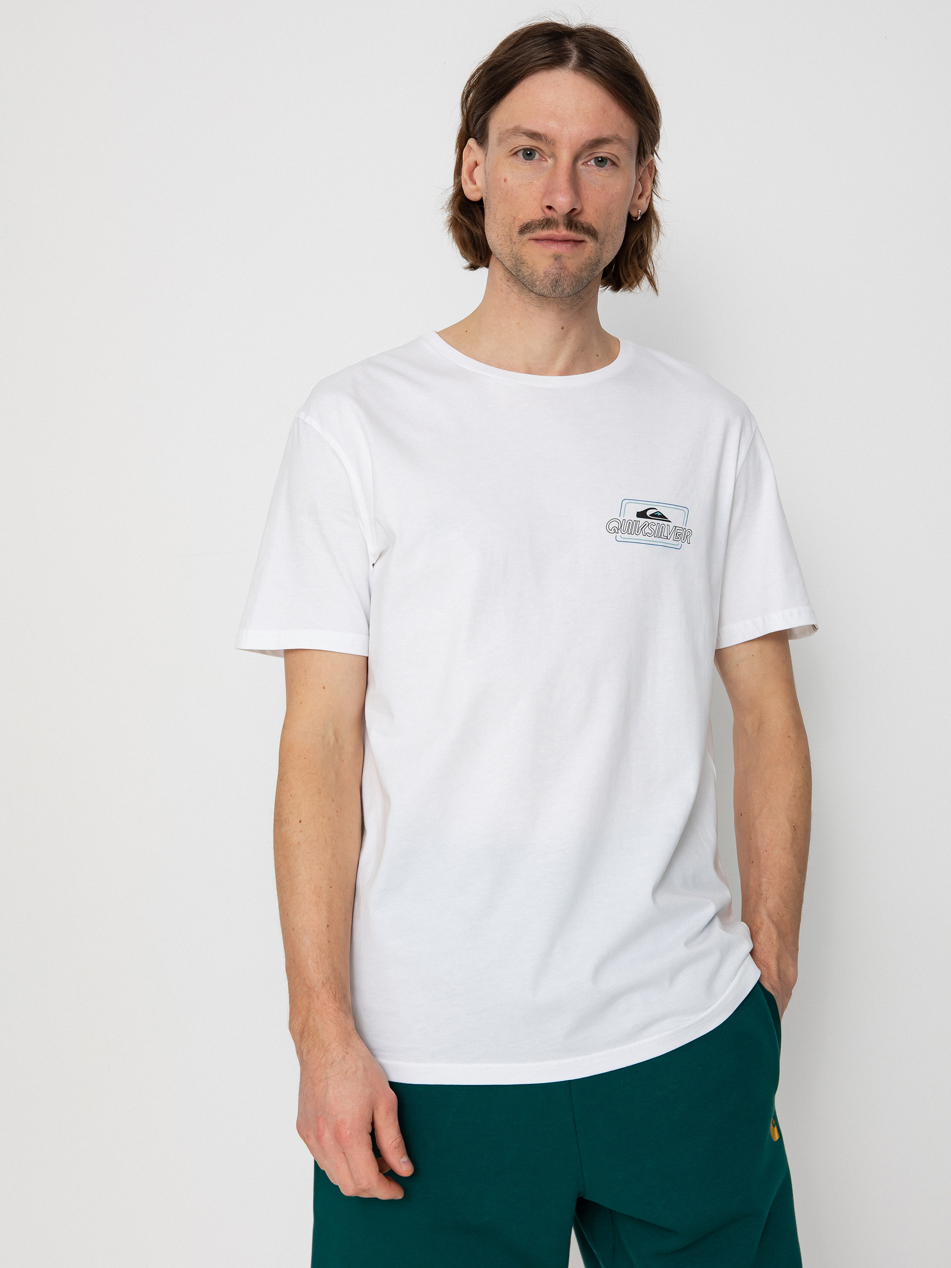 T-shirt Quiksilver Line By Line (white)