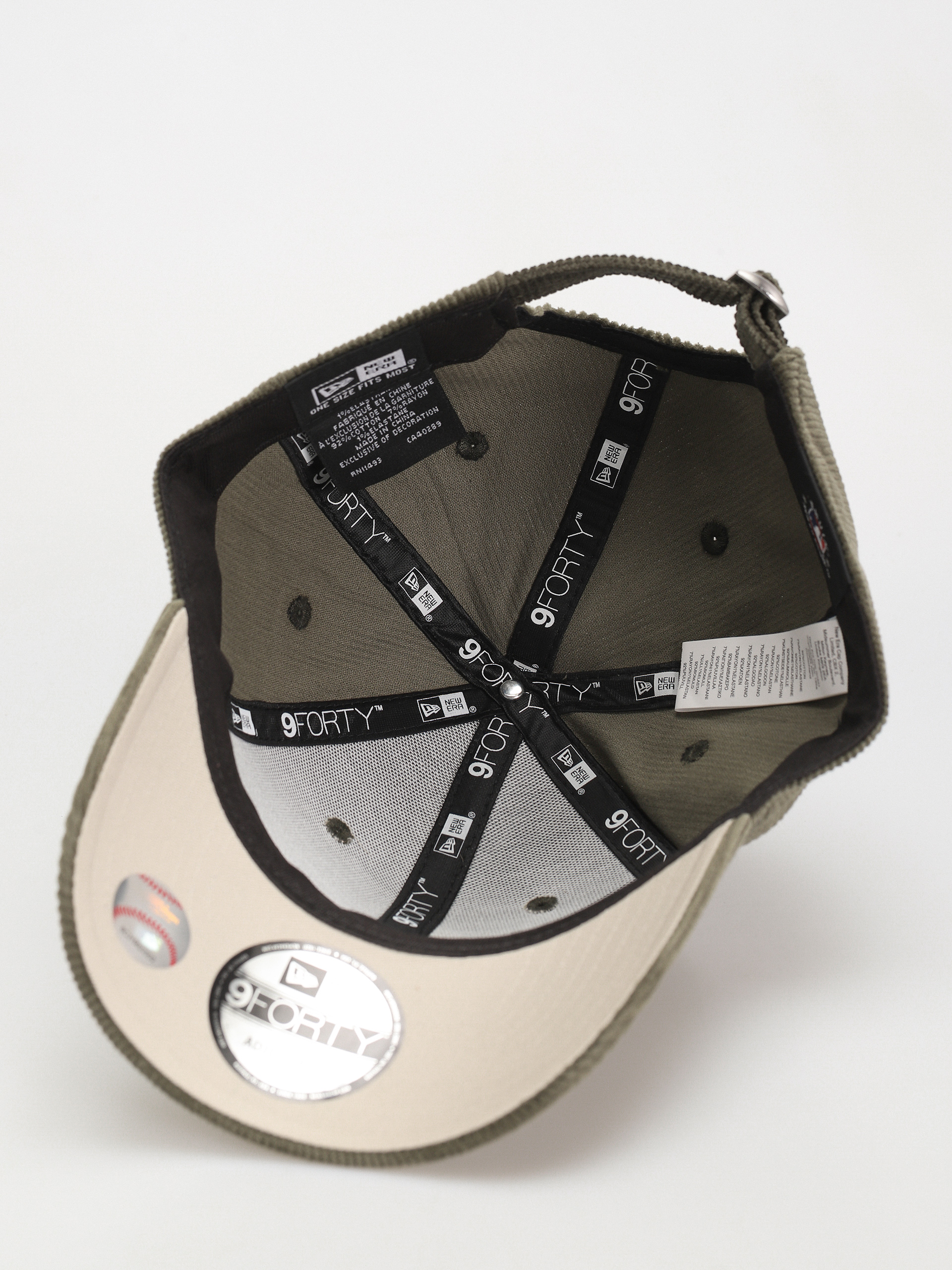 Czapka z daszkiem New Era Cord 9Forty Chicago White Sox (khaki)