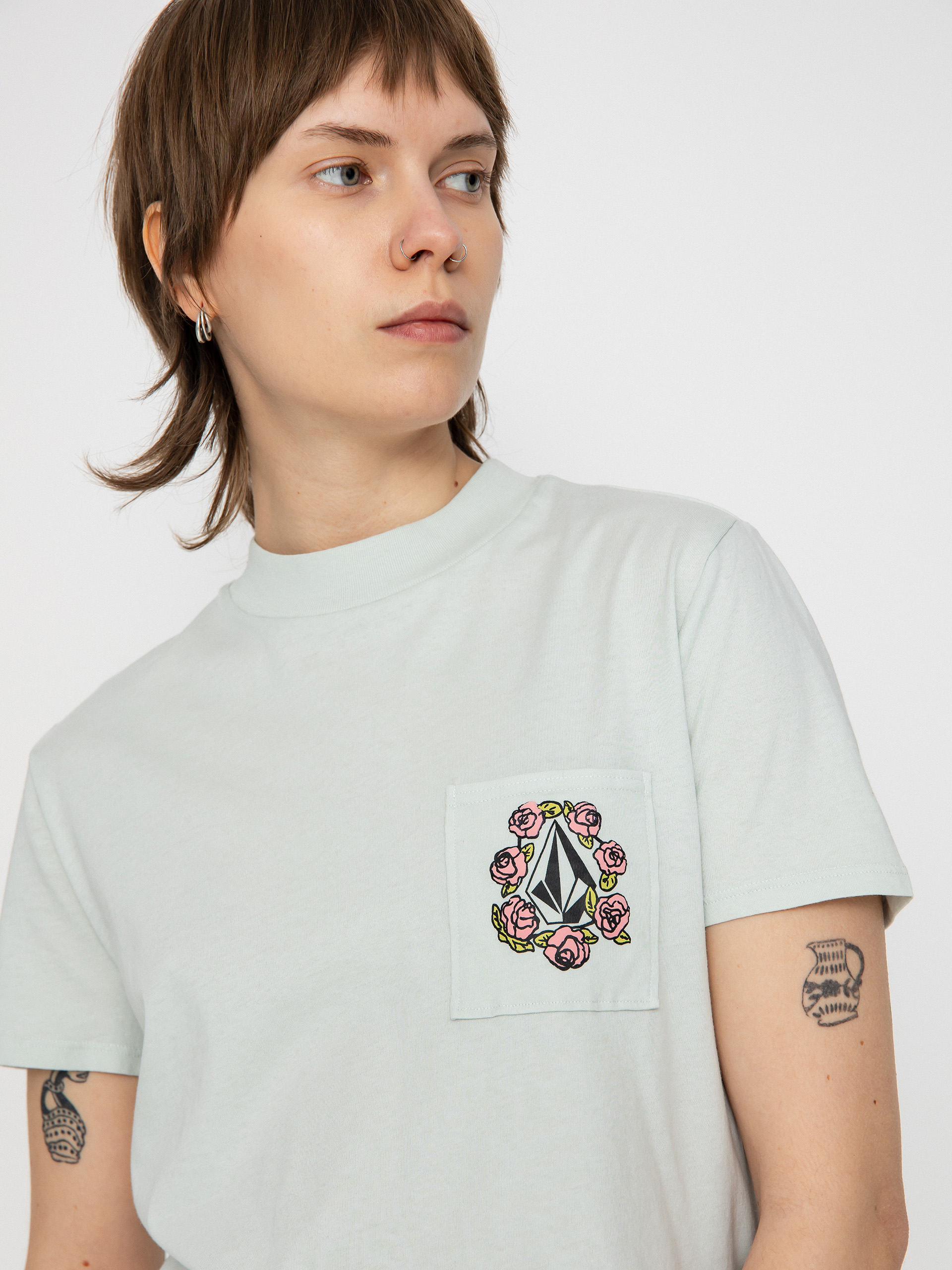 T-shirt Volcom Pocket Dial Wmn (chlorine)