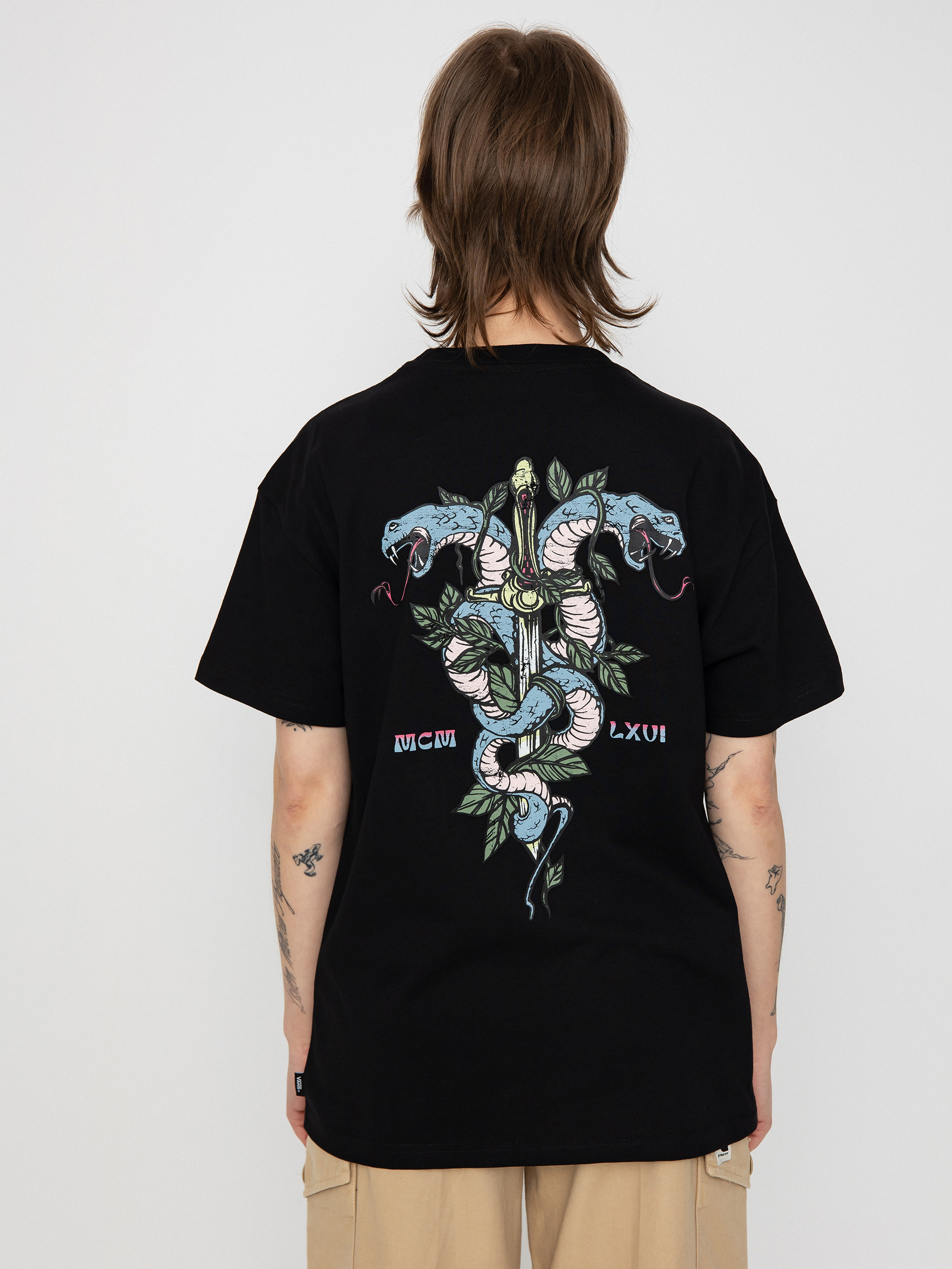 T-shirt Vans Outdoor Abduction Oversized Wmn (black)