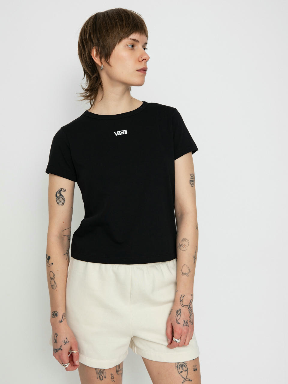 T-shirt Vans Basic Mini Wmn (black)