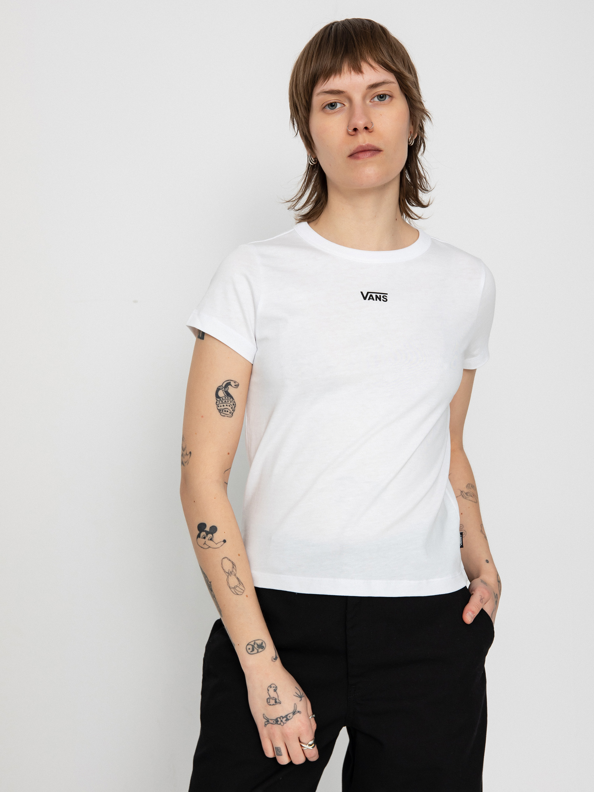 T-shirt Vans Basic Mini Wmn (white)