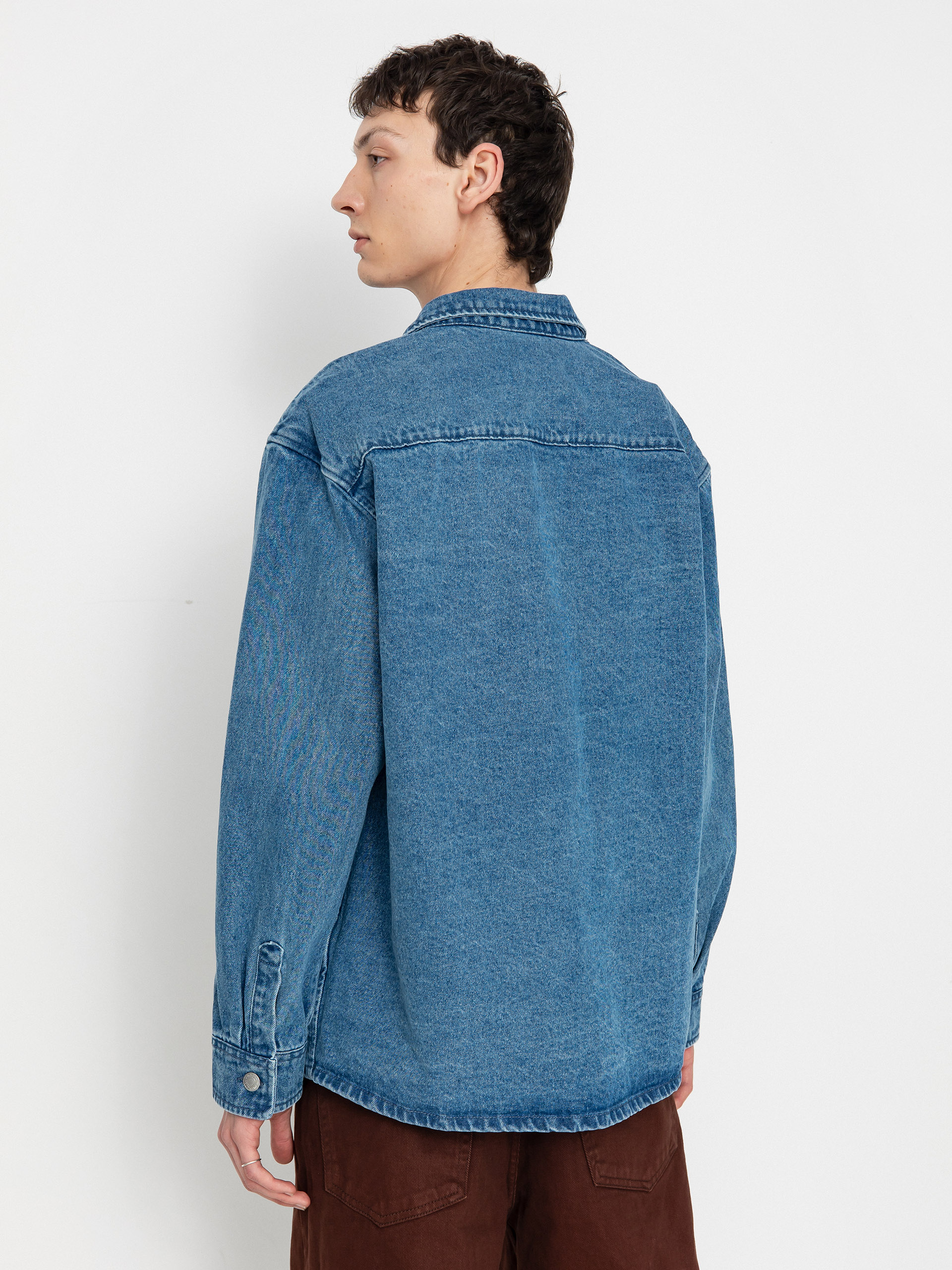 Koszula OBEY Magnolia (light indigo)