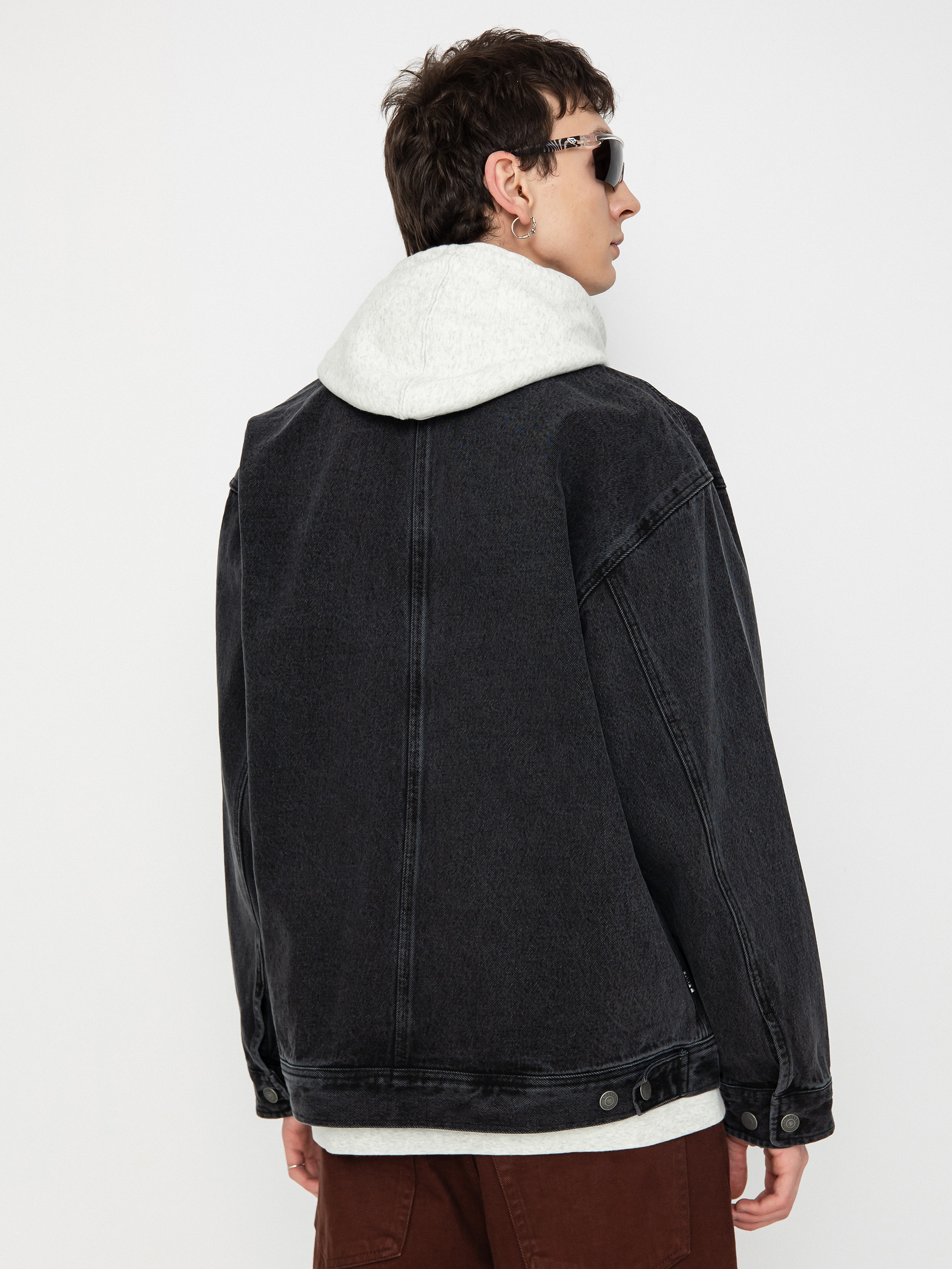 Kurtka OBEY Easton (faded black)