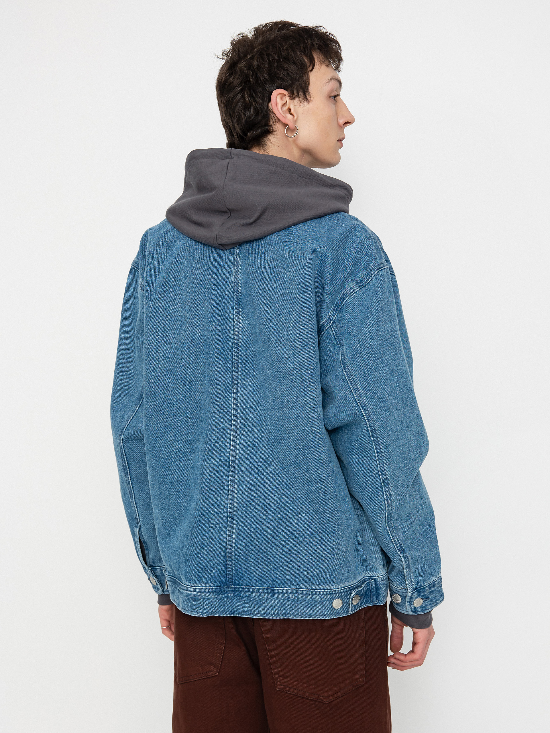 Kurtka OBEY Easton (light indigo)