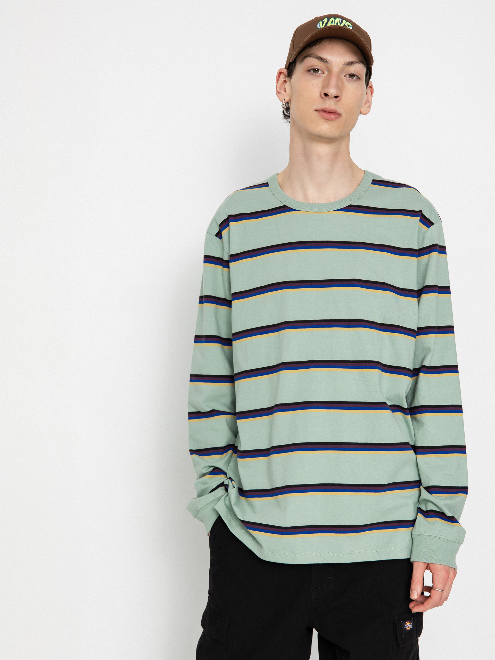 Longsleeve Vans Leffco (iceberg green)