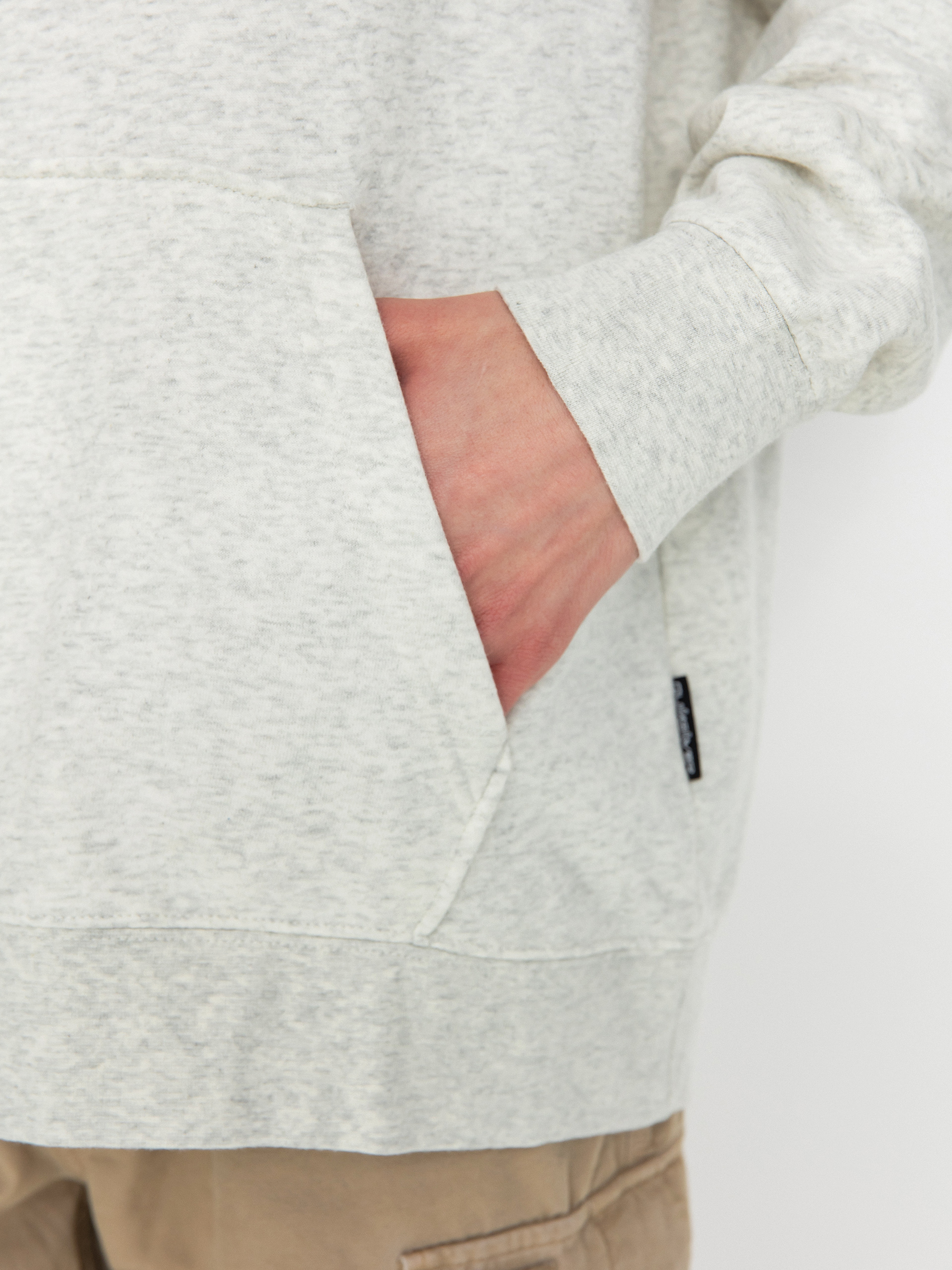 Bluza z kapturem Quiksilver Salt Water HD (white marble heather)