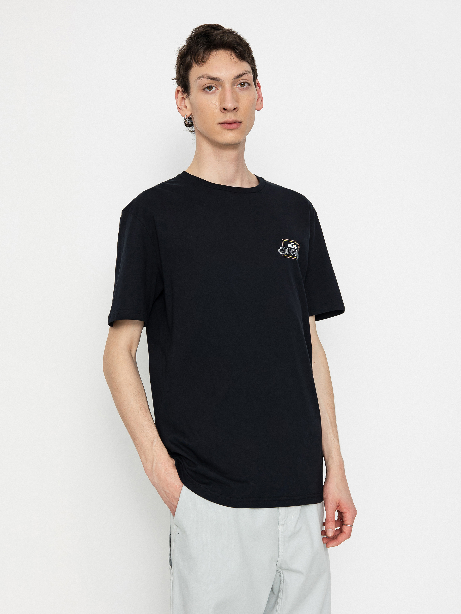 T-shirt Quiksilver Line By Line (black)
