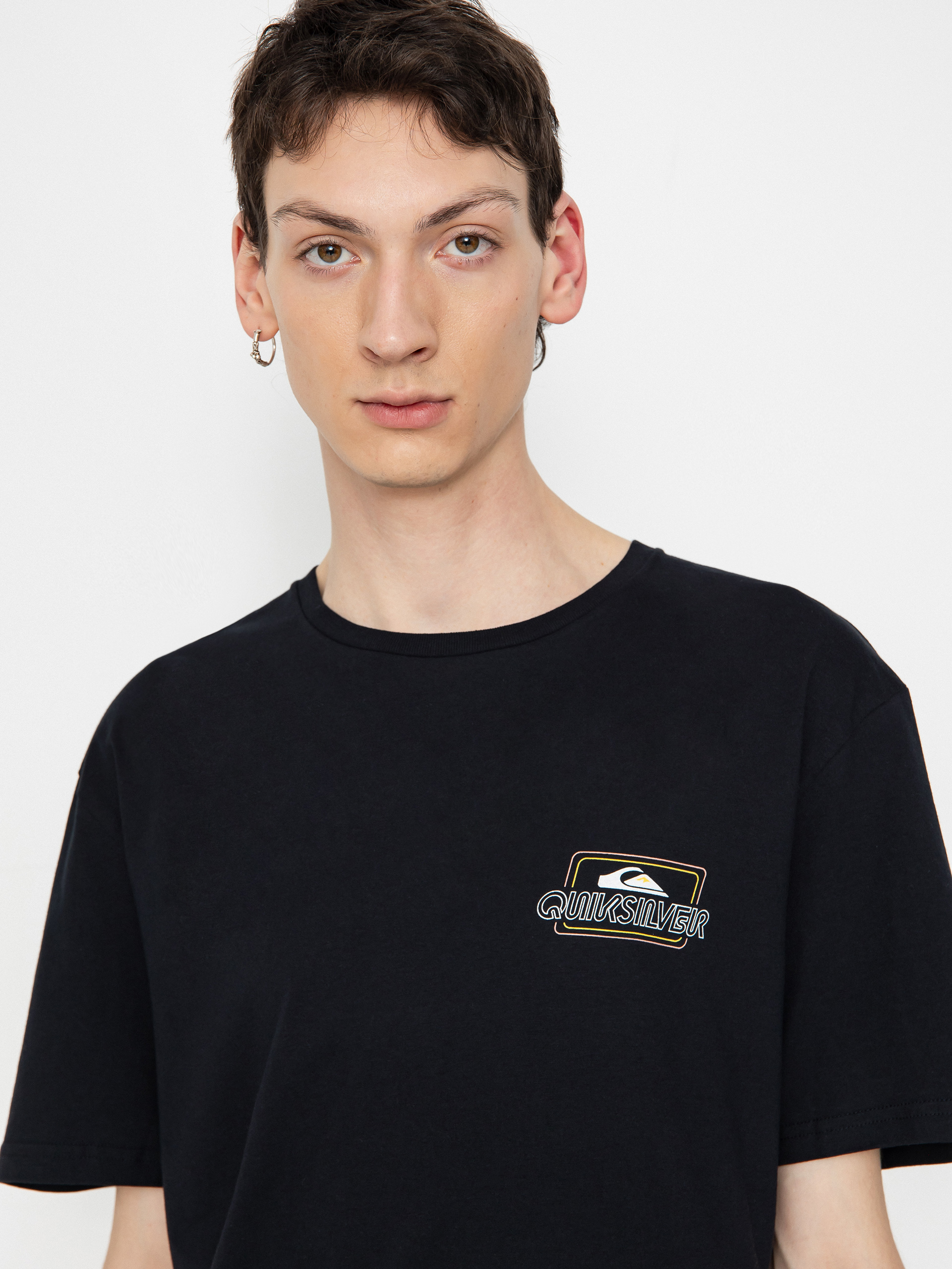 T-shirt Quiksilver Line By Line (black)