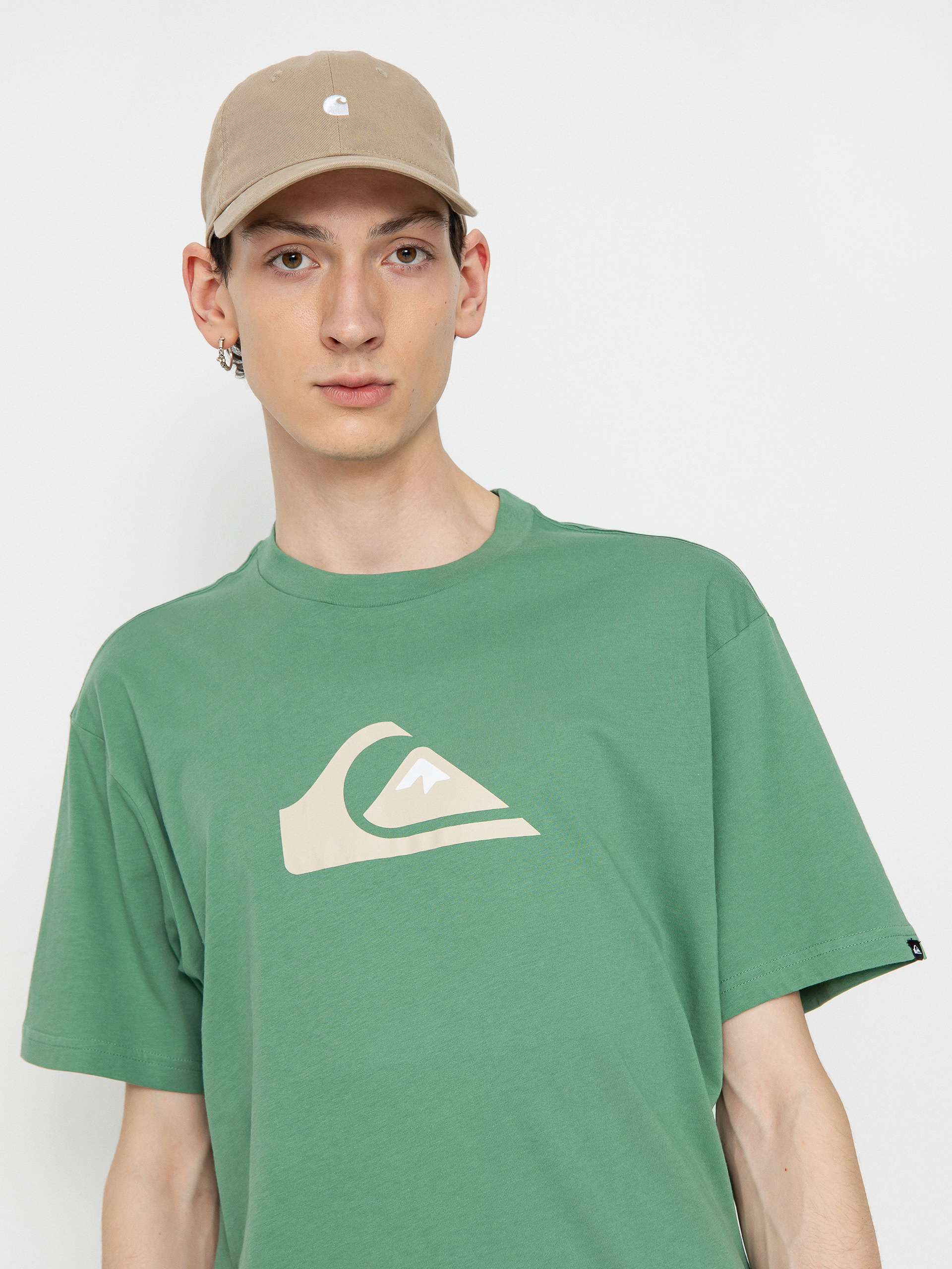 T-shirt Quiksilver Comp Logo (frosty spruce)