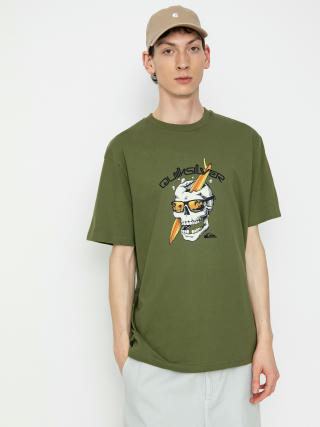 T-shirt Quiksilver One Last Surf (four leaf clover)