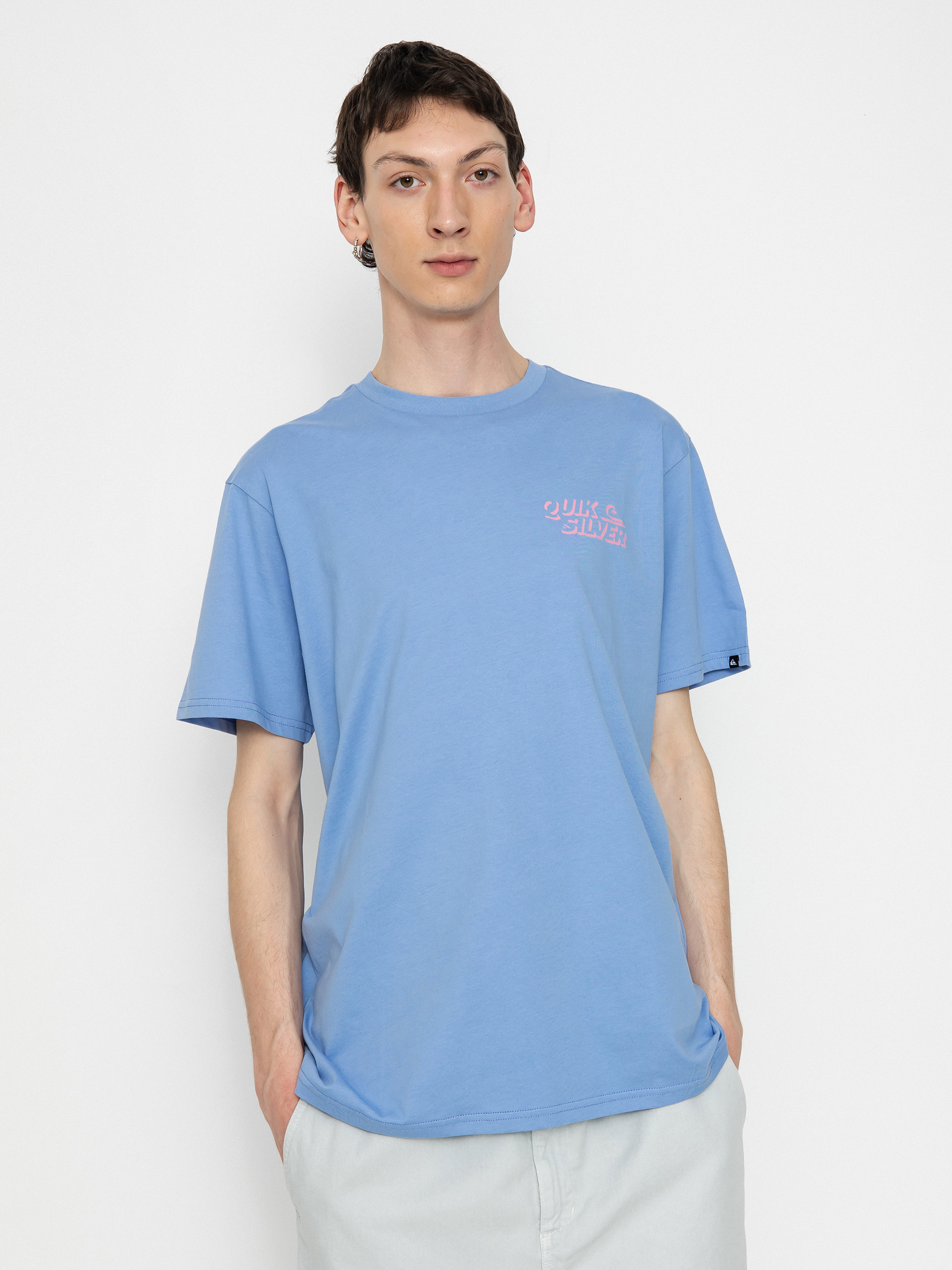 T-shirt Quiksilver Shadow Knock (hydrangea)