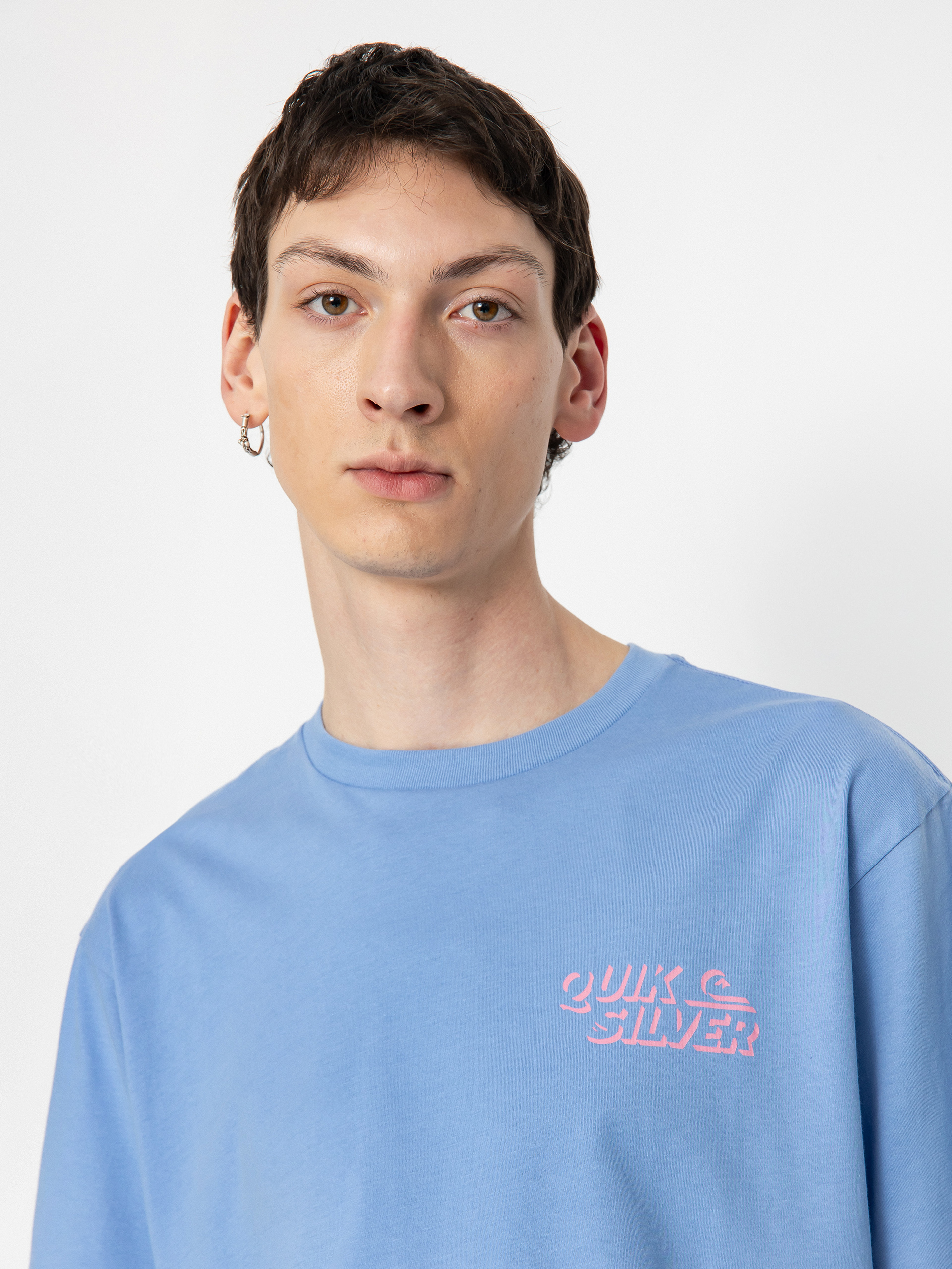 T-shirt Quiksilver Shadow Knock (hydrangea)