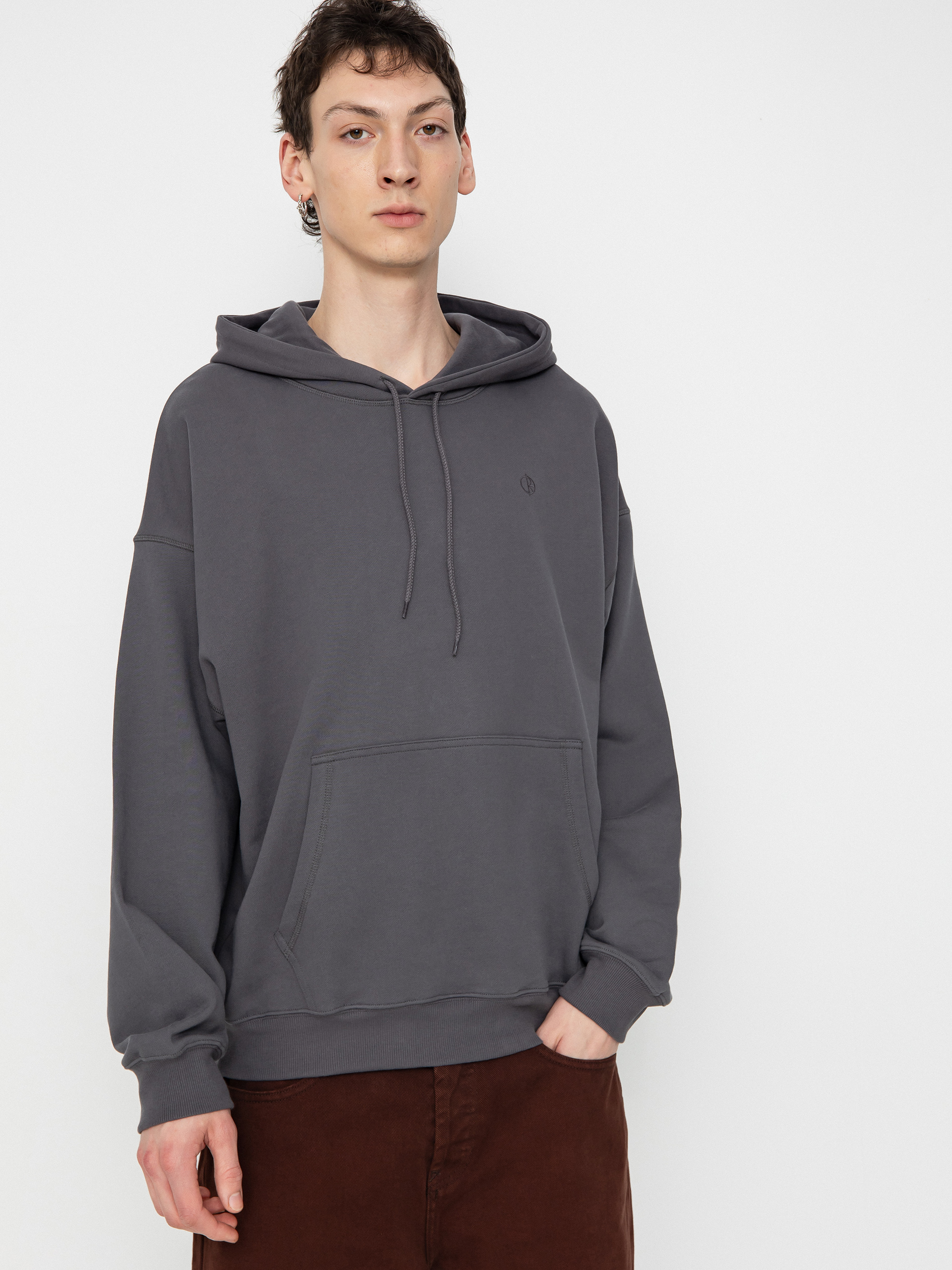 Bluza z kapturem Polar Skate Frank HD (graphite)