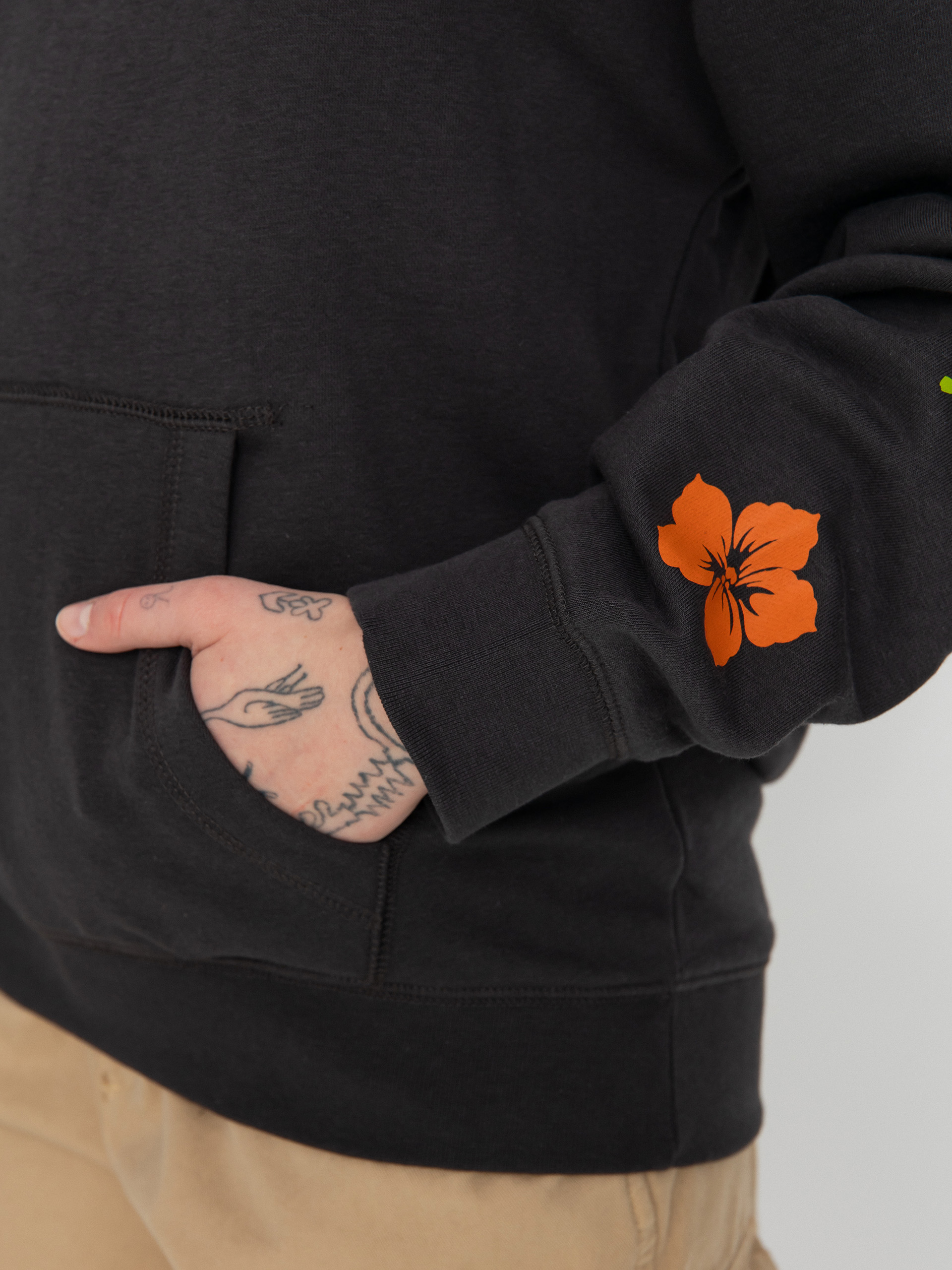 Bluza z kapturem Billabong Best Coast HD Wmn (off black)