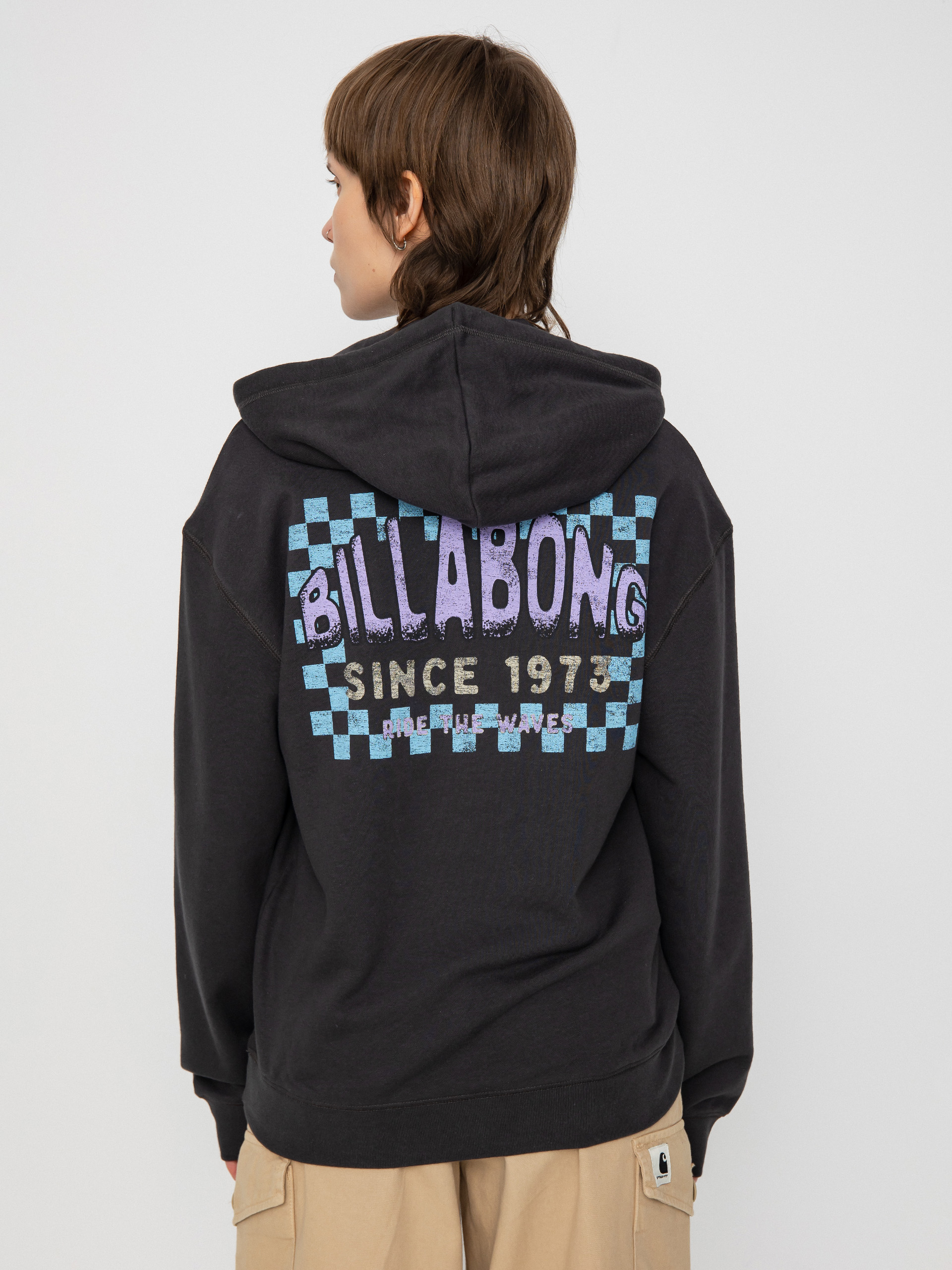 Bluza z kapturem Billabong Time To Shine HD Wmn (off black)