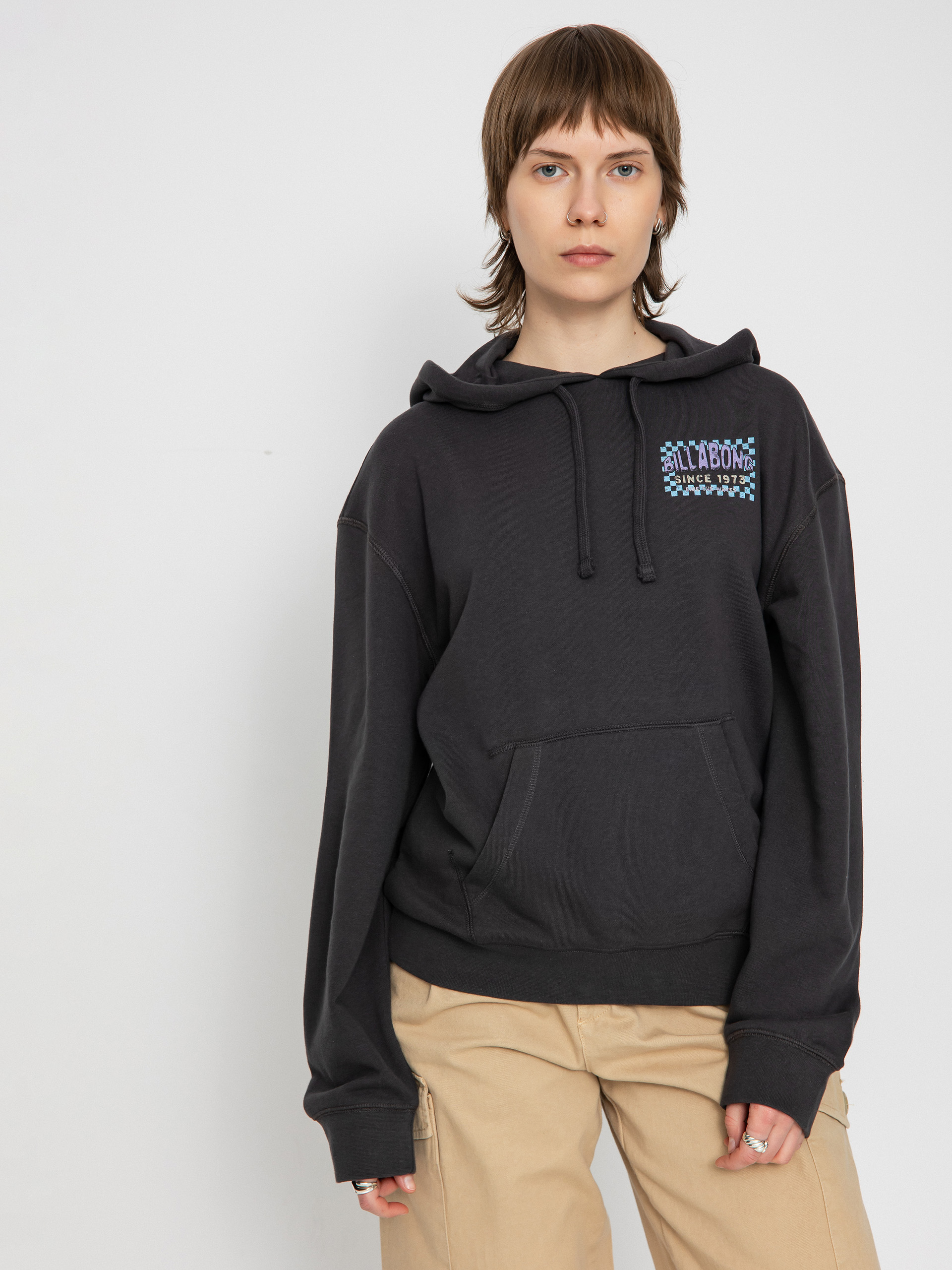 Bluza z kapturem Billabong Time To Shine HD Wmn (off black)