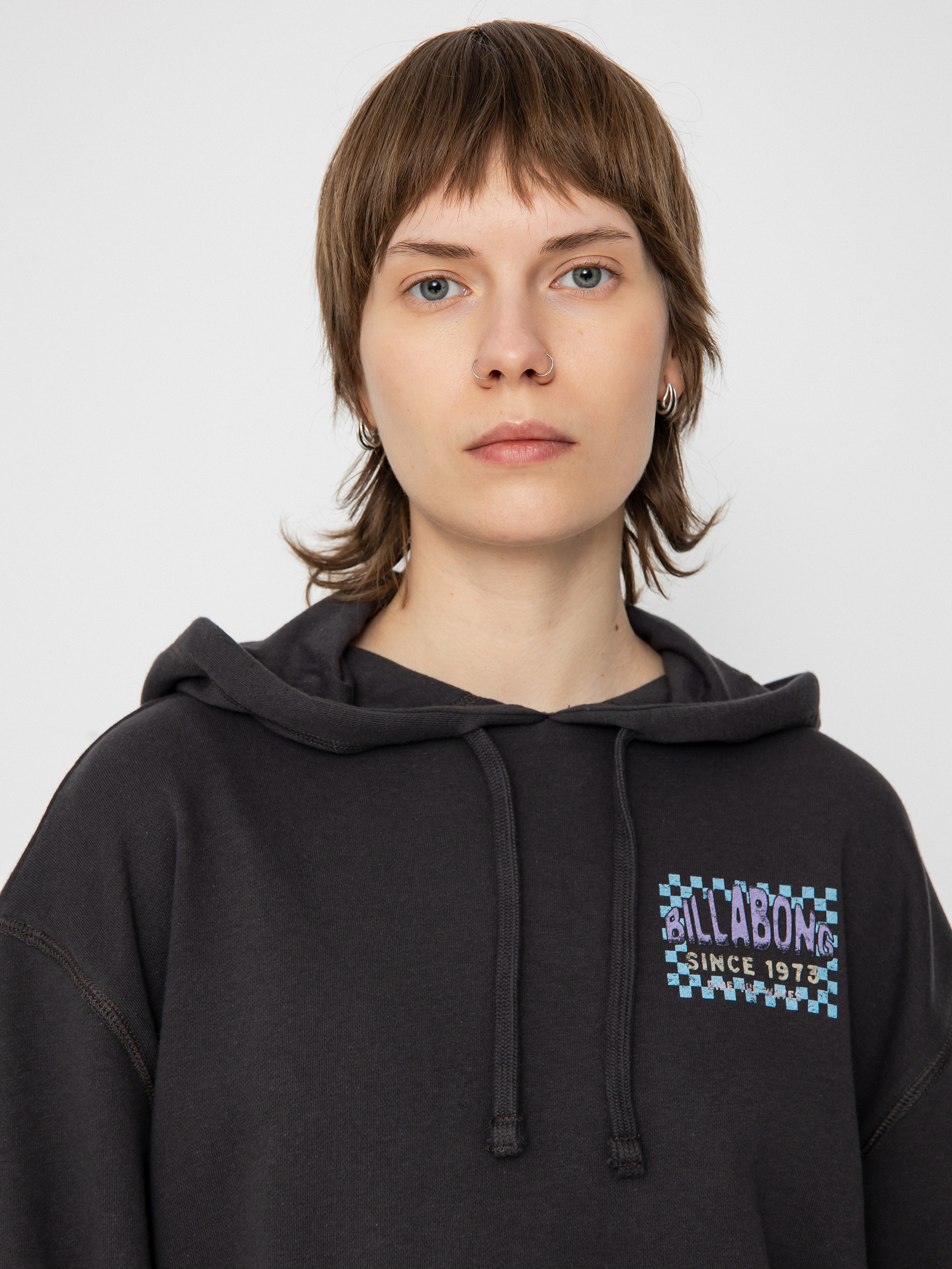 Bluza z kapturem Billabong Time To Shine HD Wmn (off black)