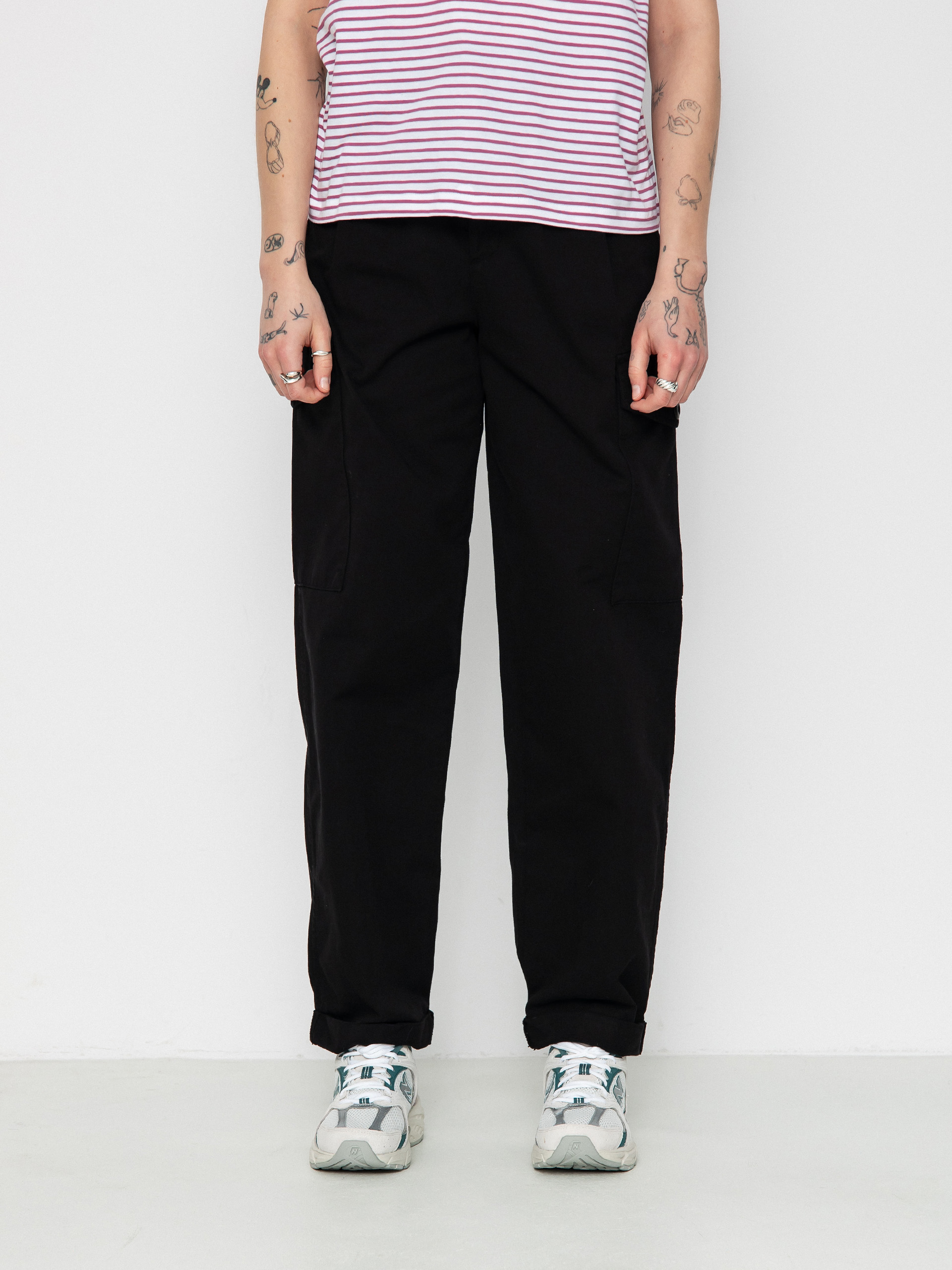 Spodnie Carhartt WIP Collins Wmn (black)