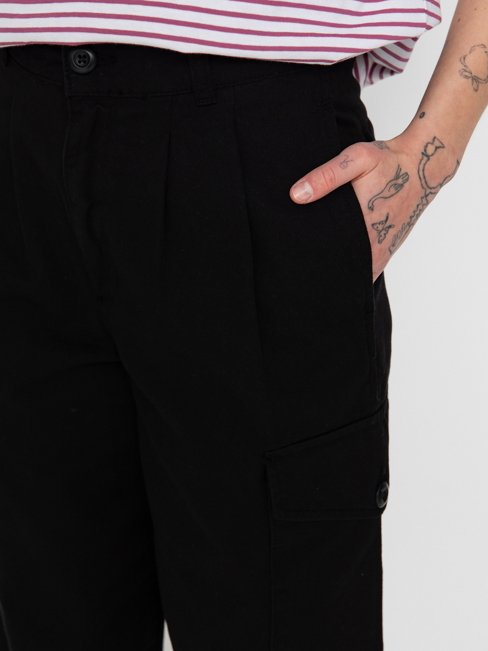 Spodnie Carhartt WIP Collins Wmn (black)