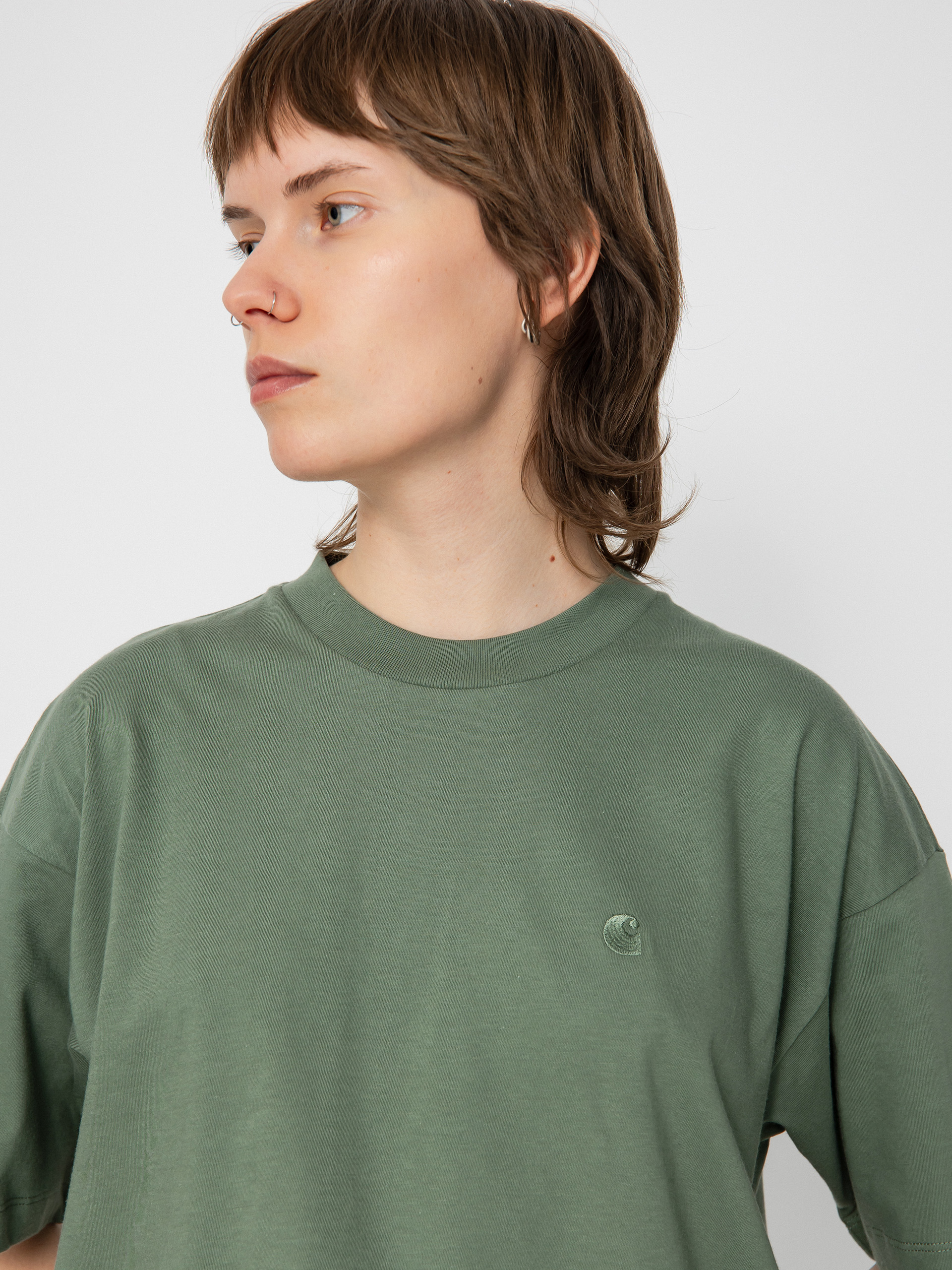 T-shirt Carhartt WIP Chester Wmn (park)